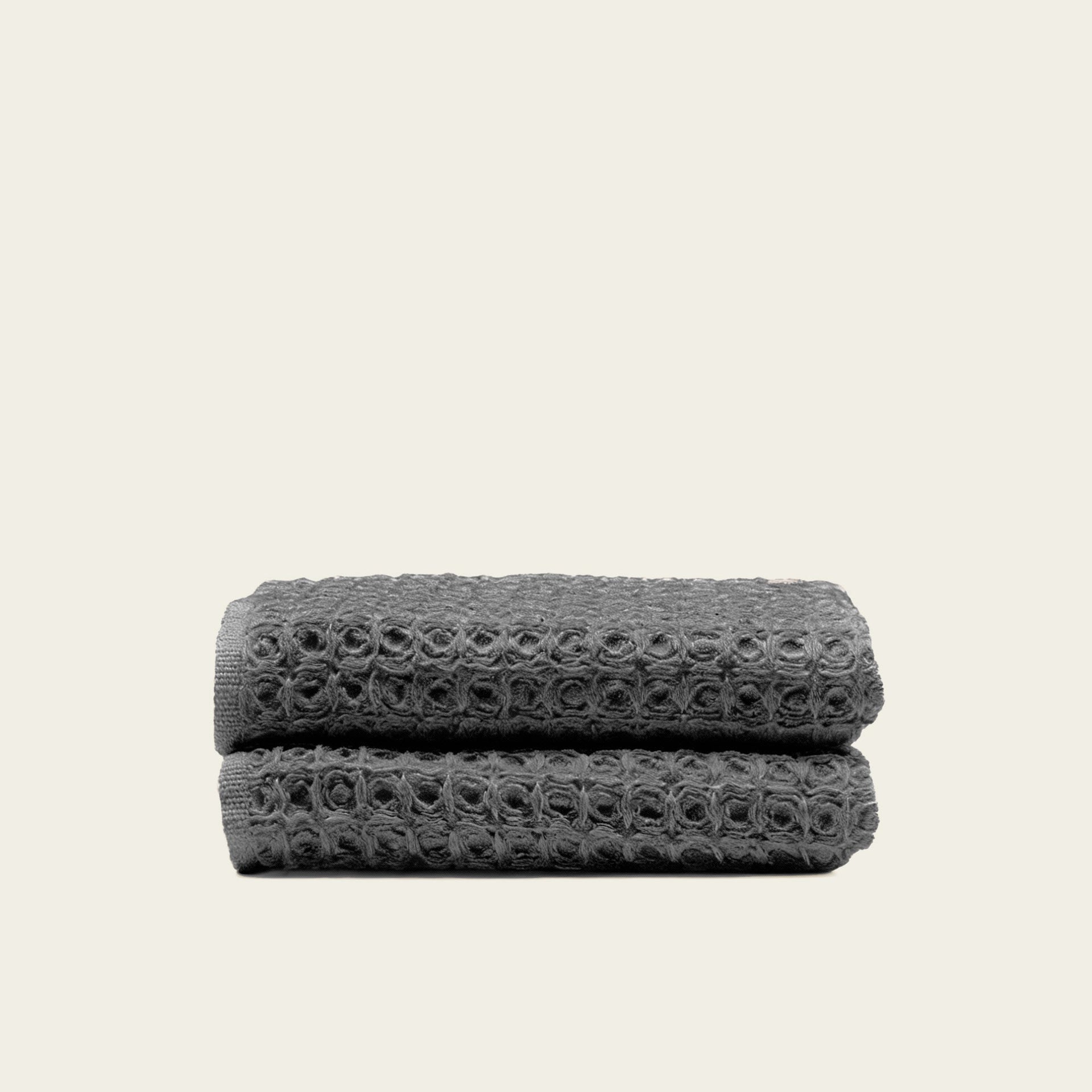 Sedona White Cotton Waffle Weave Bath Towel