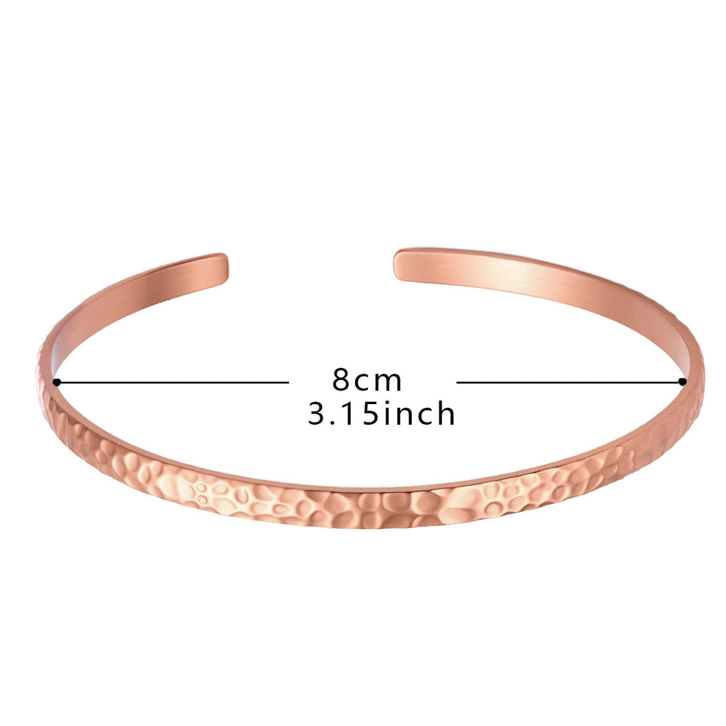 Pure Copper Anklet High Copper Content Unisex Adjustable