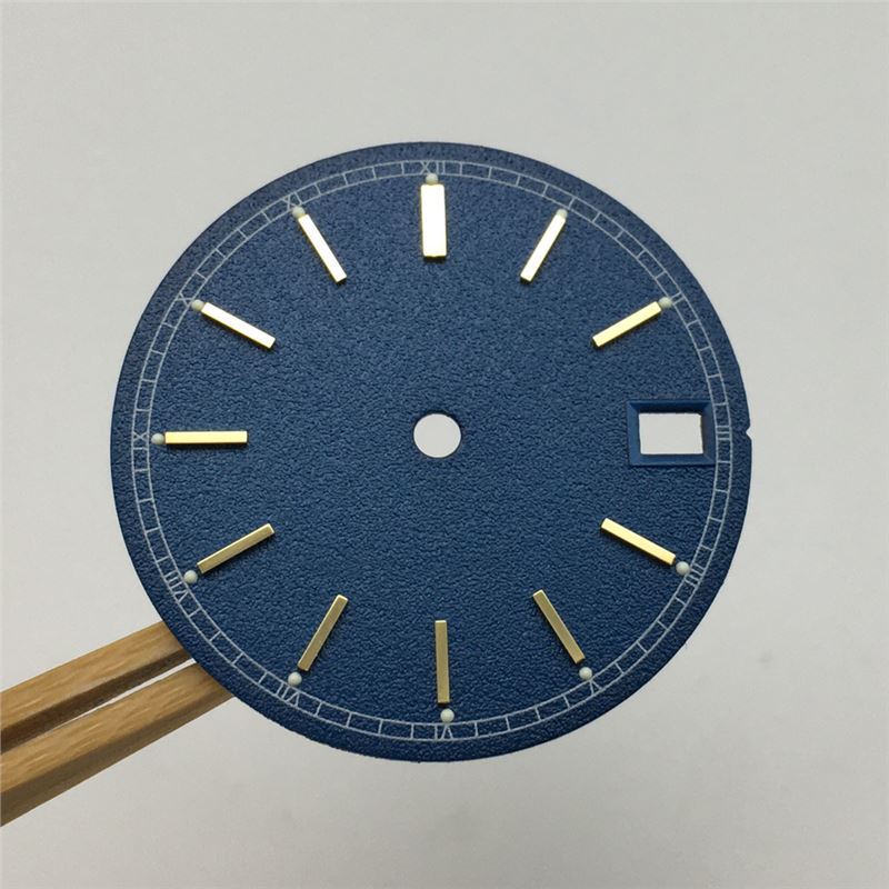 Modified Watch Dial With Luminous Numerals