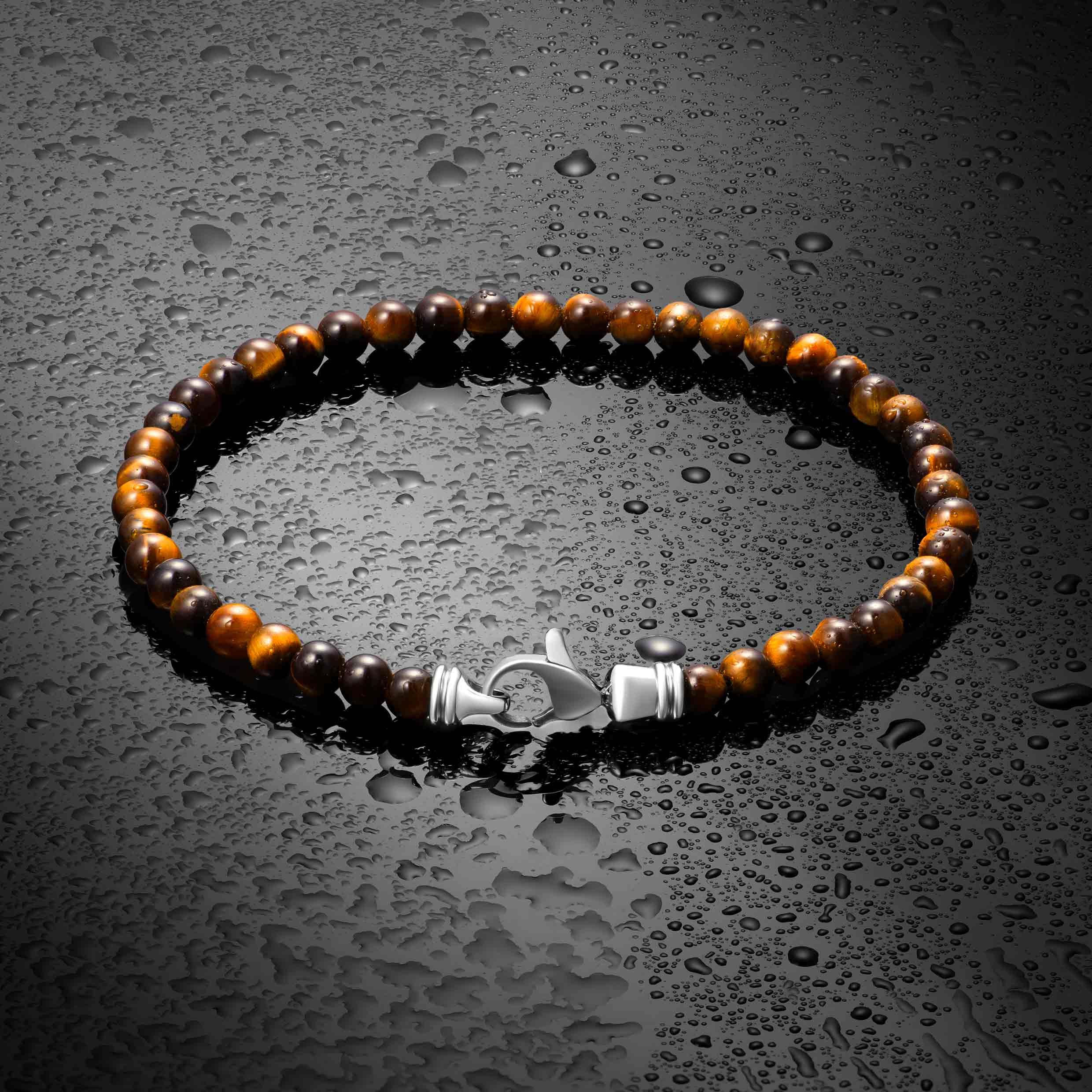 4MM Tiger’s Eye Spiritual Bead Bracelet - Minimalist Stacking Jewelry