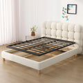 Upcanso King Box Spring Bed Base 2 Inch Low Profile Metal Box Spring King Bunkie Board 2 Inch 3000 Lbs Max Weight Capacity Mattress Foundation Noise-Free Easy Assembly