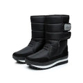 Winter Non-Slip Waterproof Cotton Flat Boots