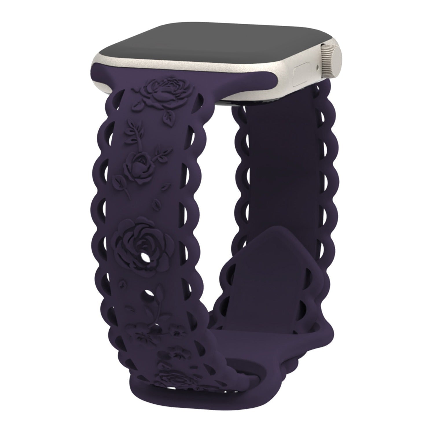 Rose Silicone Band