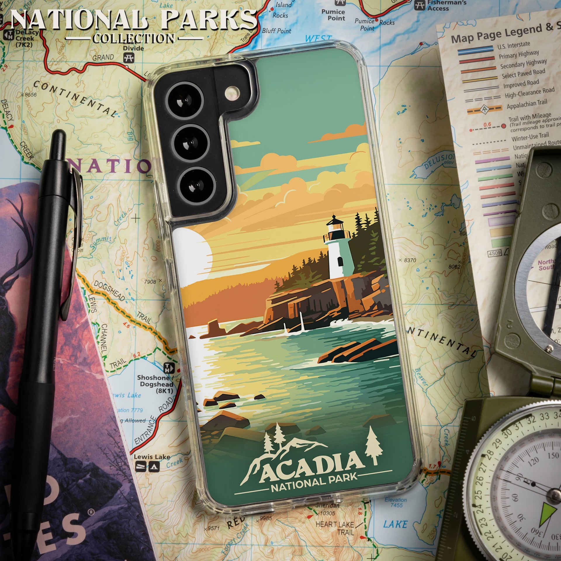 National Parks Acadia HD Samsung Galaxy S21 Phone Case