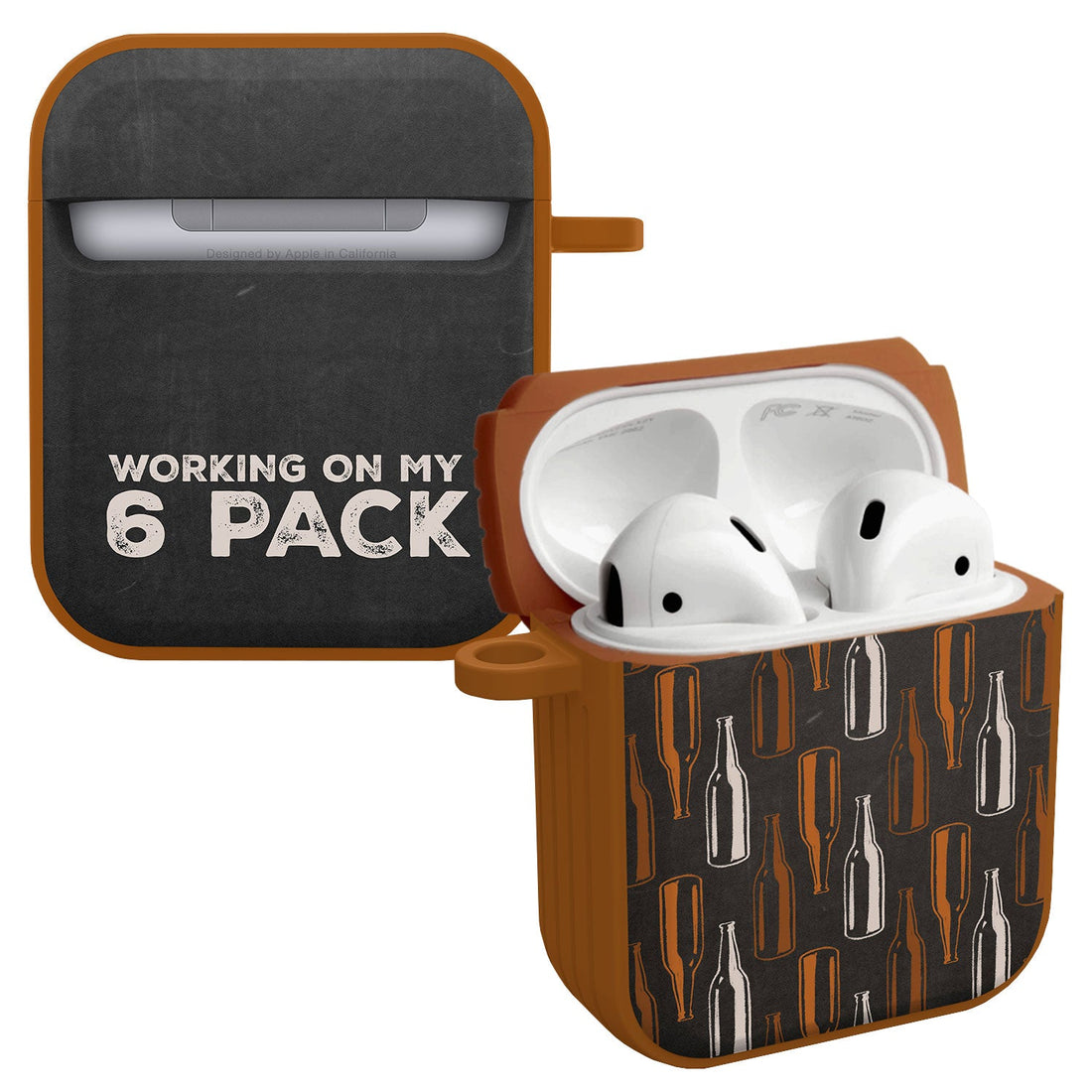Wine Beer Booze HDX Protective Case for Apple AirPods Gen 1 2