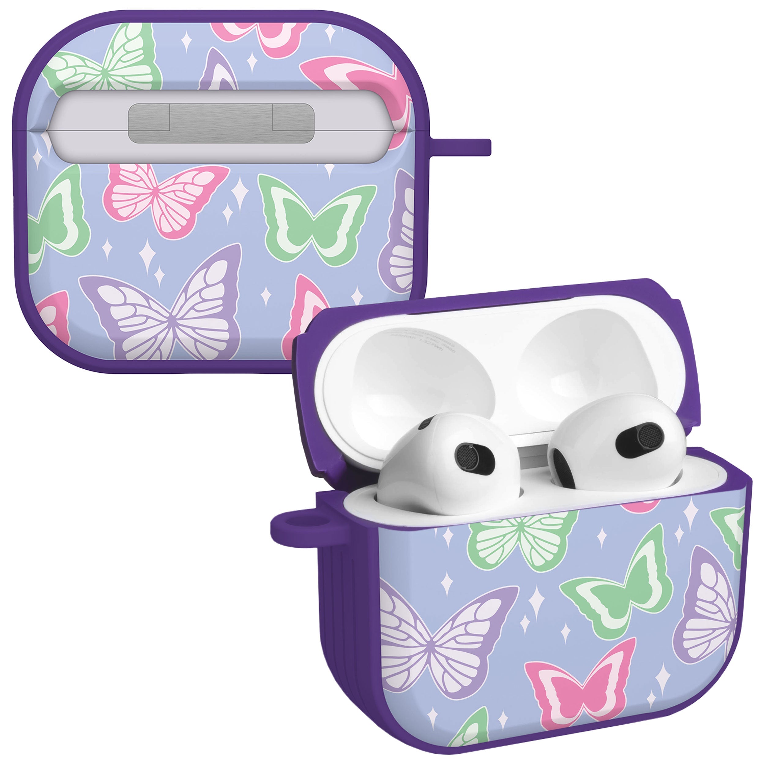 Y2K Pink Heart Pattern Case Cover for Apple AirPods Gen 3 - Image 16