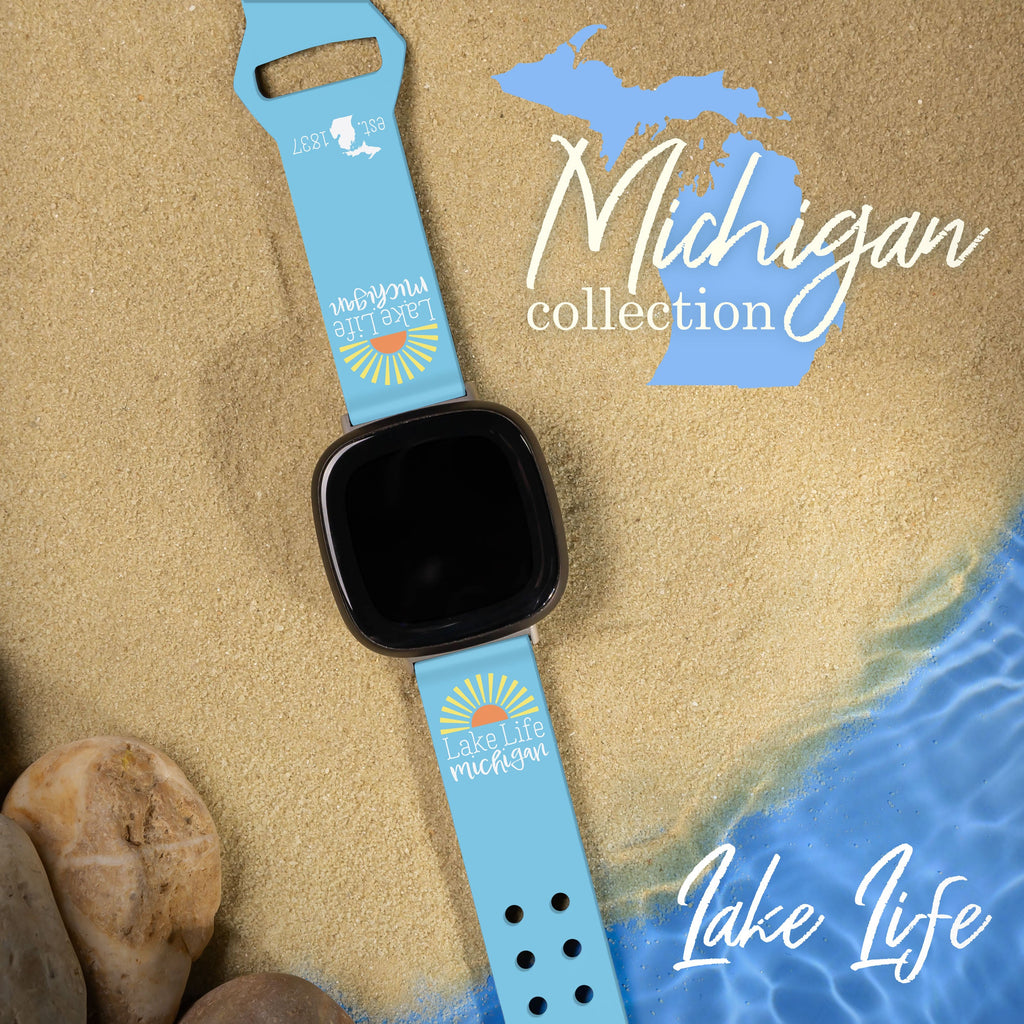 Michigan HD Fitbit Versa 3 & Sense 1 Watch Band
