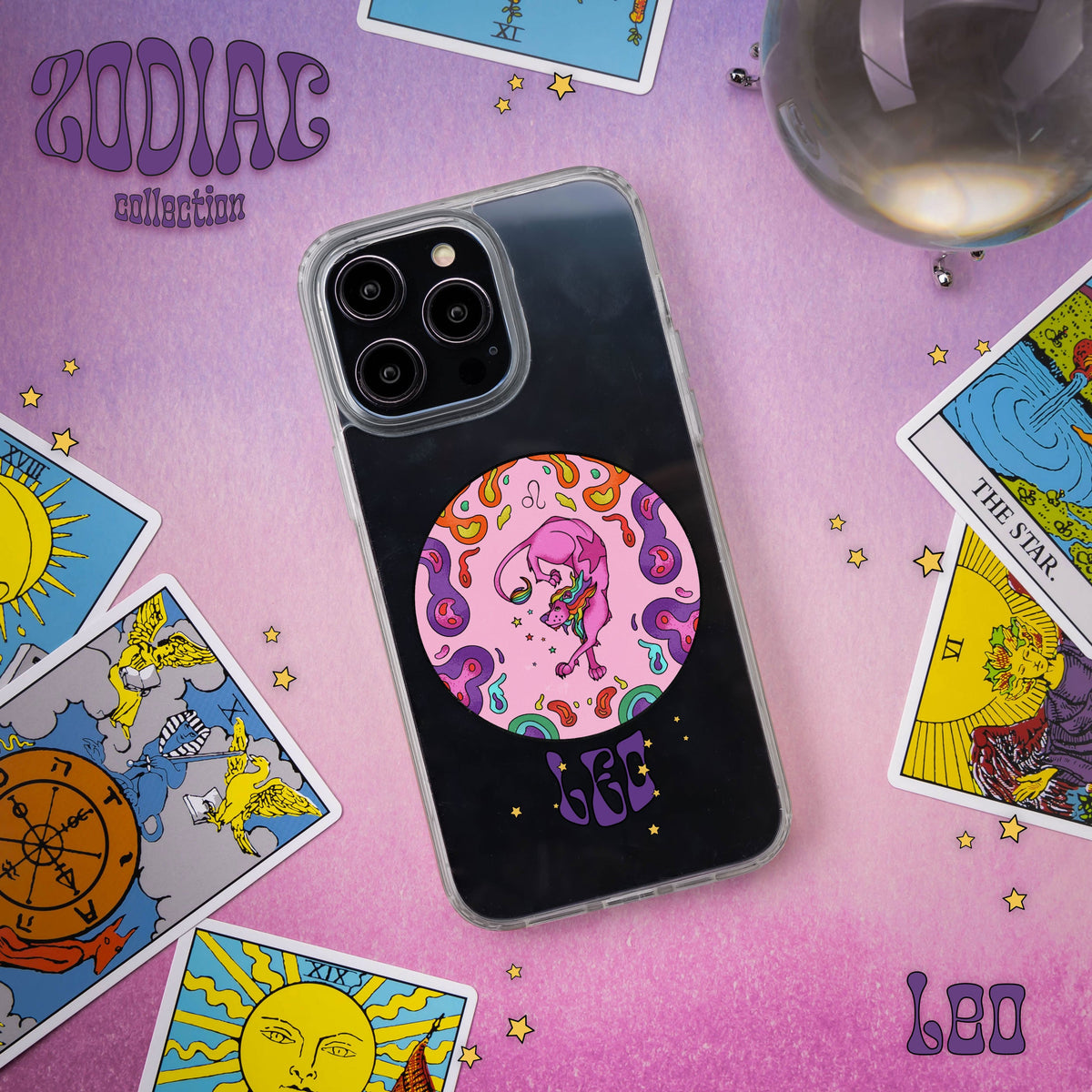 Zodiac Collection Clear Case for iPhone 13 13 Pro 13 Pro Max