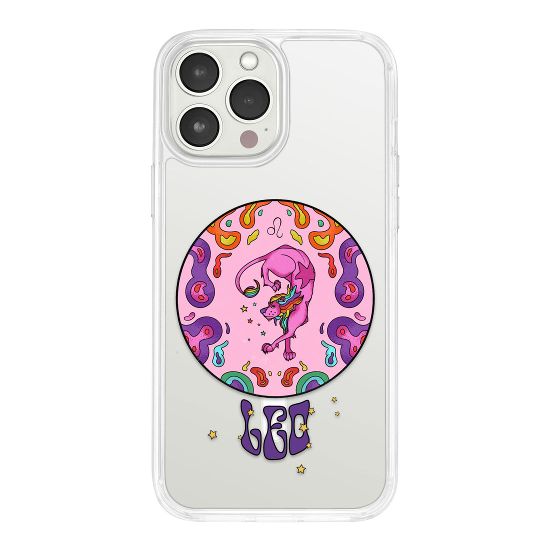 Zodiac Astrology Print HD Protective Phone Case for iPhone 14 Series