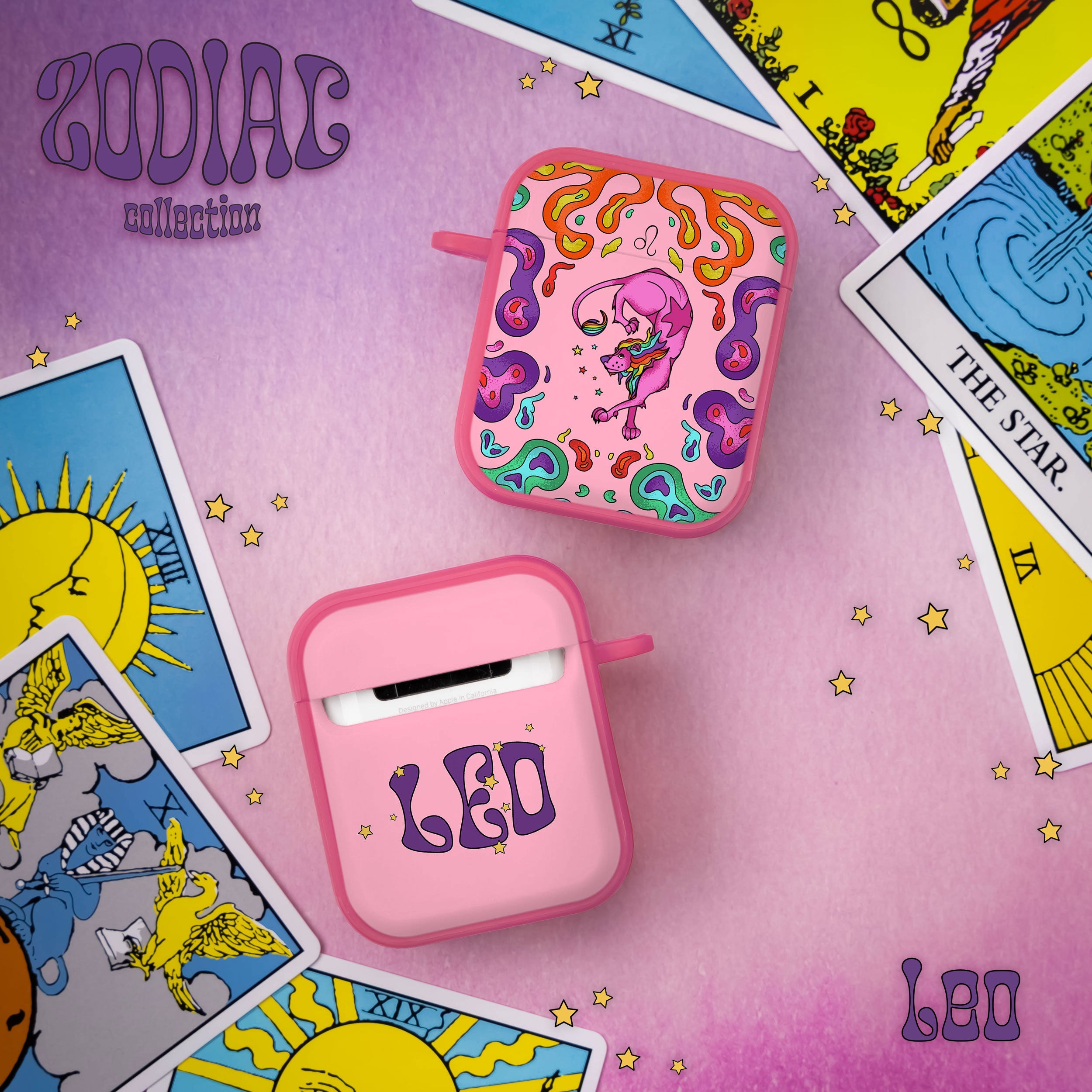 Zodiac Collection Protective Case for Apple AirPods Gen 1 & 2 - Image 18