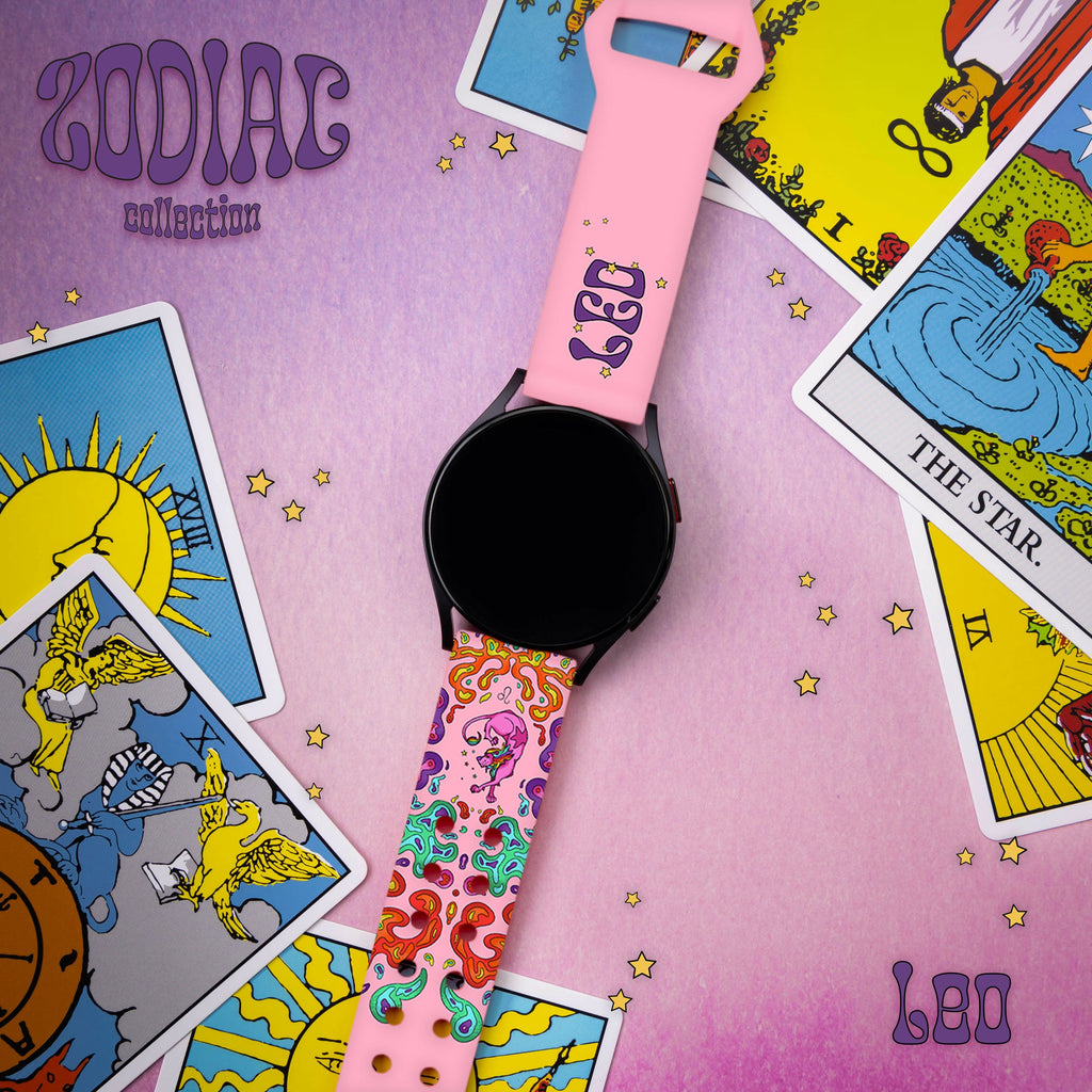 Zodiac Collection HD Watchband for Samsung Galaxy 20mm Watches