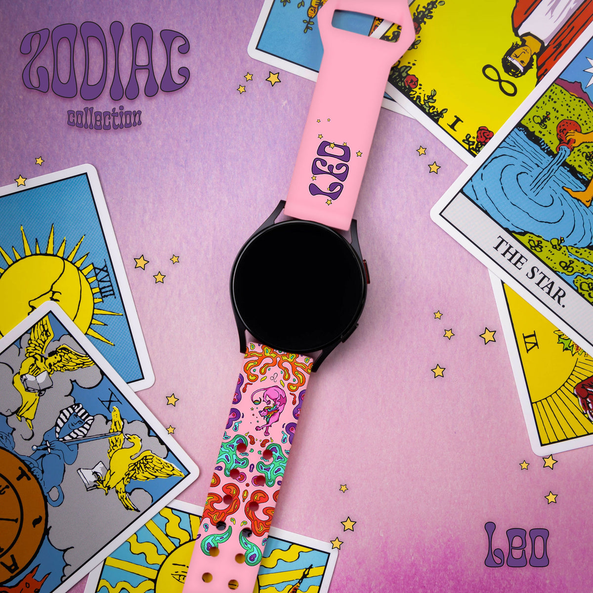 Zodiac Collection HD Watchband for Samsung Galaxy 20mm Watches