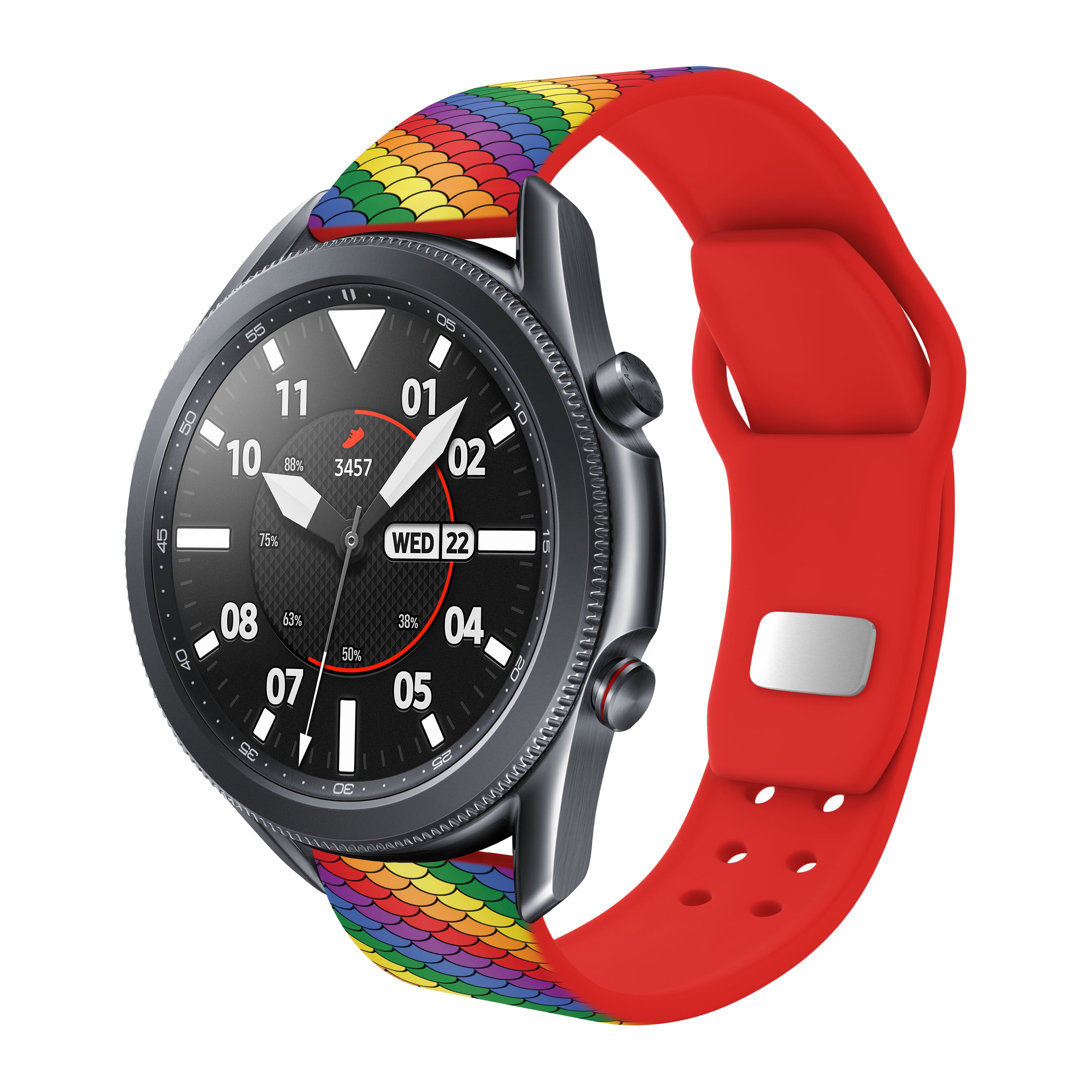 Pride HD  Watchband for Samsung, Garmin, Fossil, and More for Samsung, Garmin, Fossil, and More