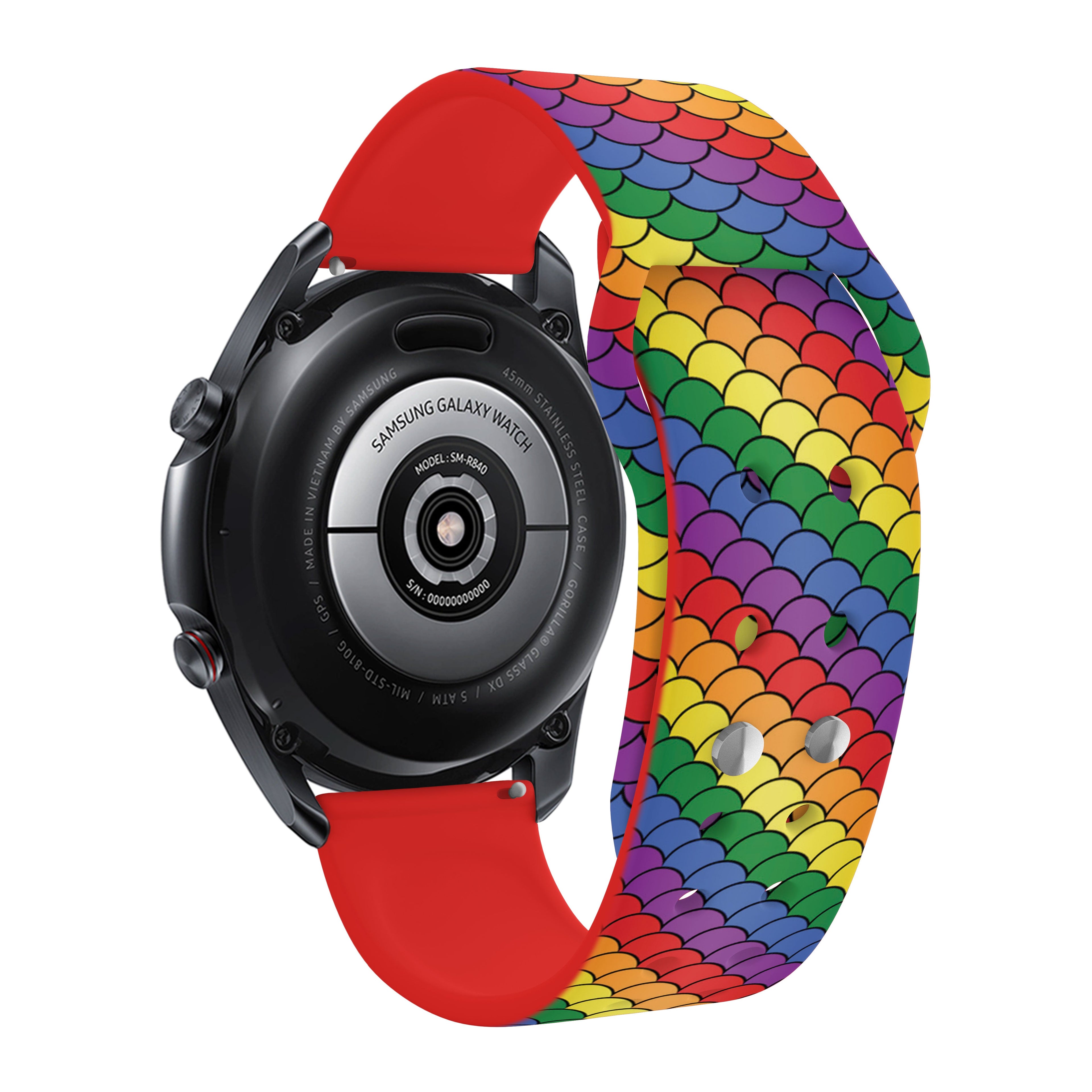 Pride HD  Watchband for Samsung, Garmin, Fossil, and More for Samsung, Garmin, Fossil, and More