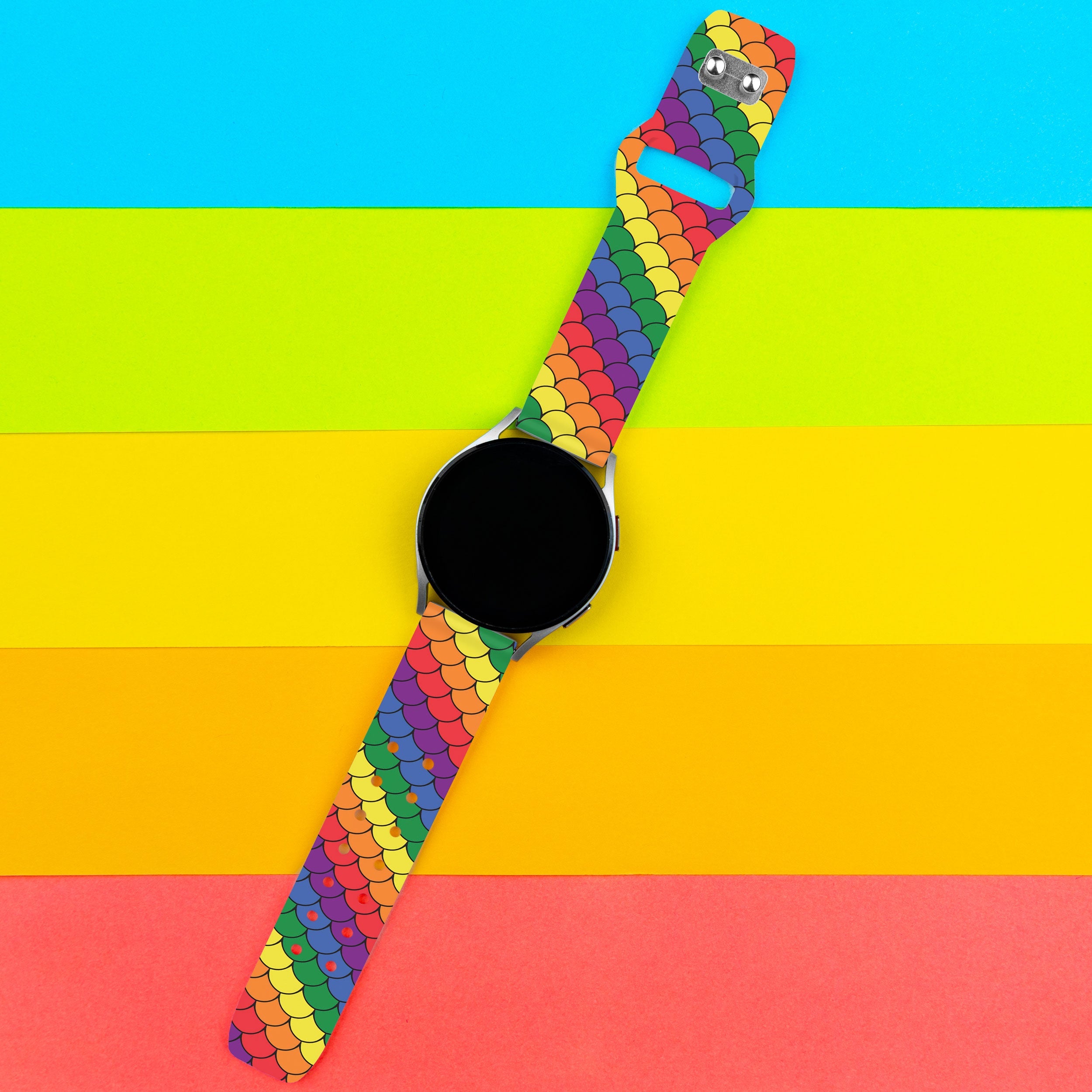 Pride HD  Watchband for Samsung, Garmin, Fossil, and More for Samsung, Garmin, Fossil, and More