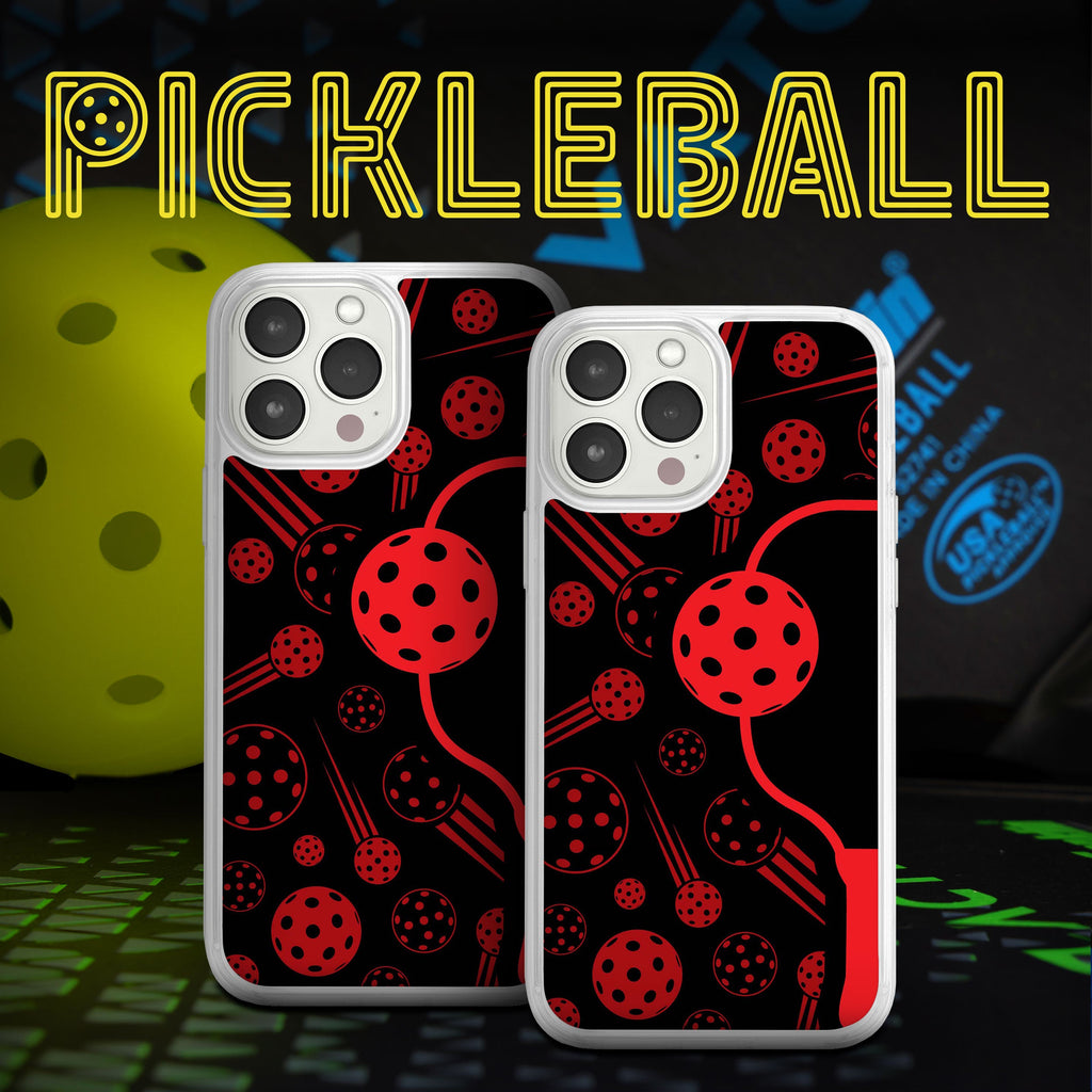Pickleball HD Apple iPhone 14 Series Mag-Safe Phone Case