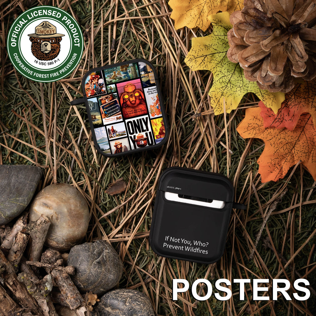 Smokey Bear Classic HDX Apple AirPods Gen 1 & 2 Case Cover