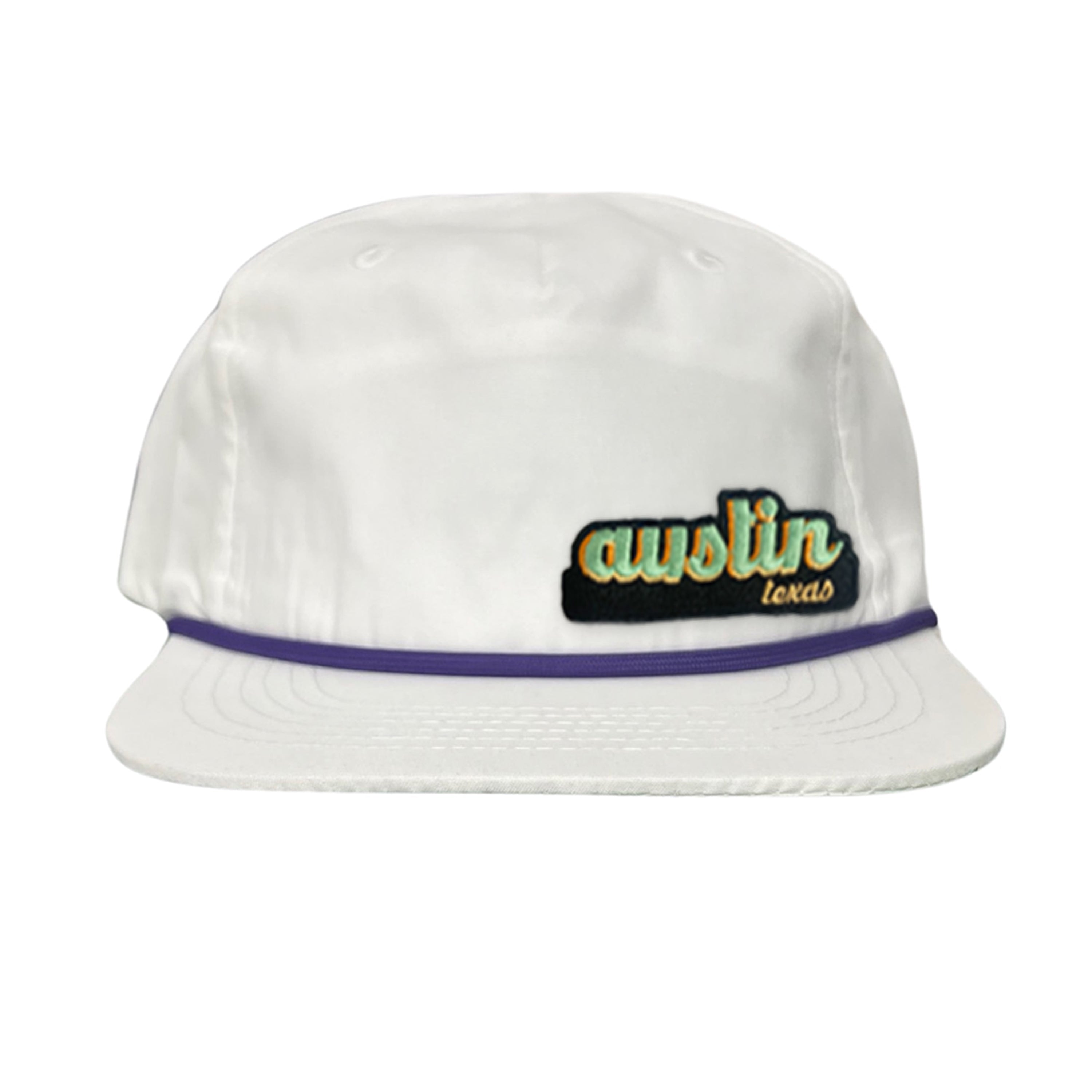 Last Stand Austin Texas Cut Out Patch Trucker Hat