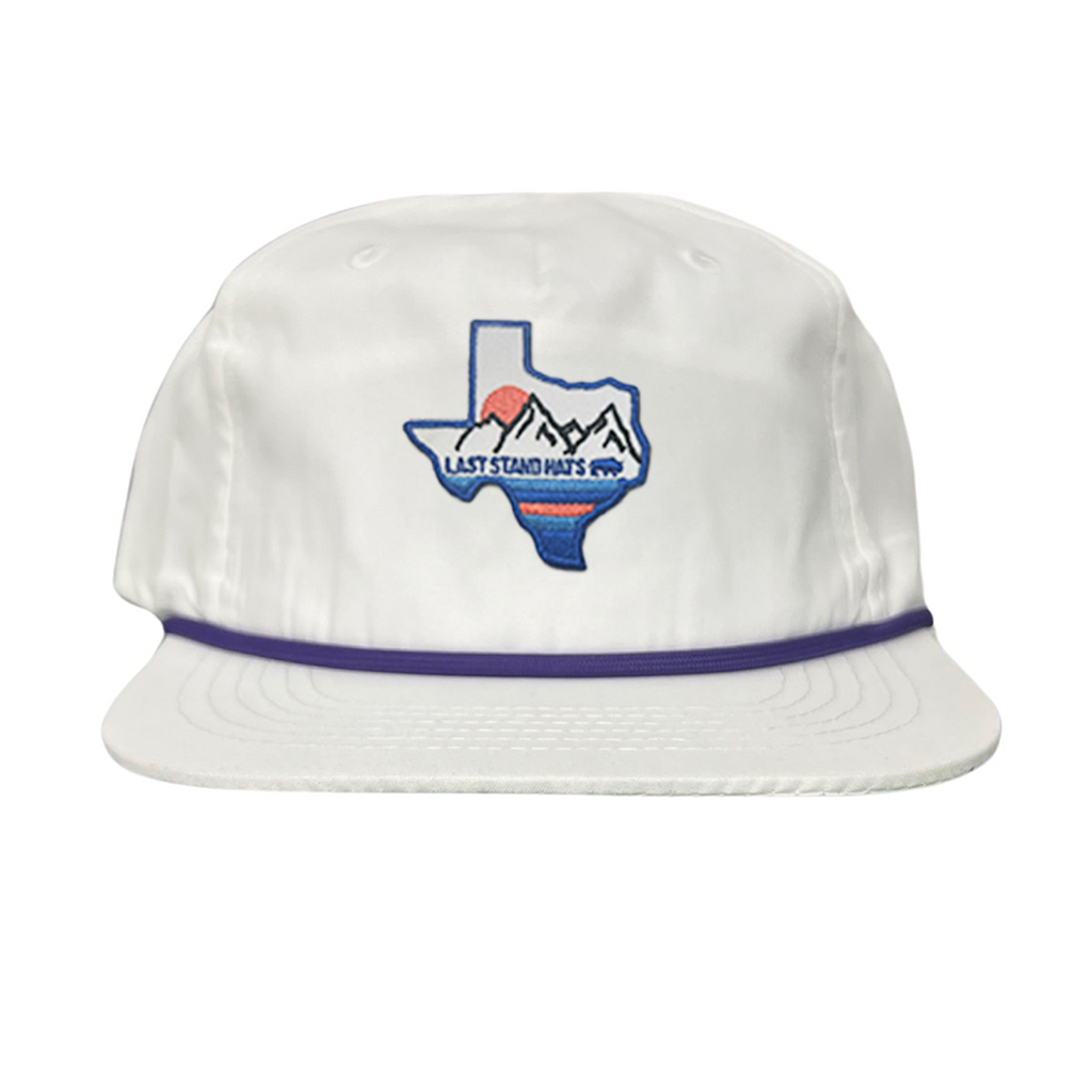 Texas Mountains Blue Graphic Hat - Classic Casual Cap
