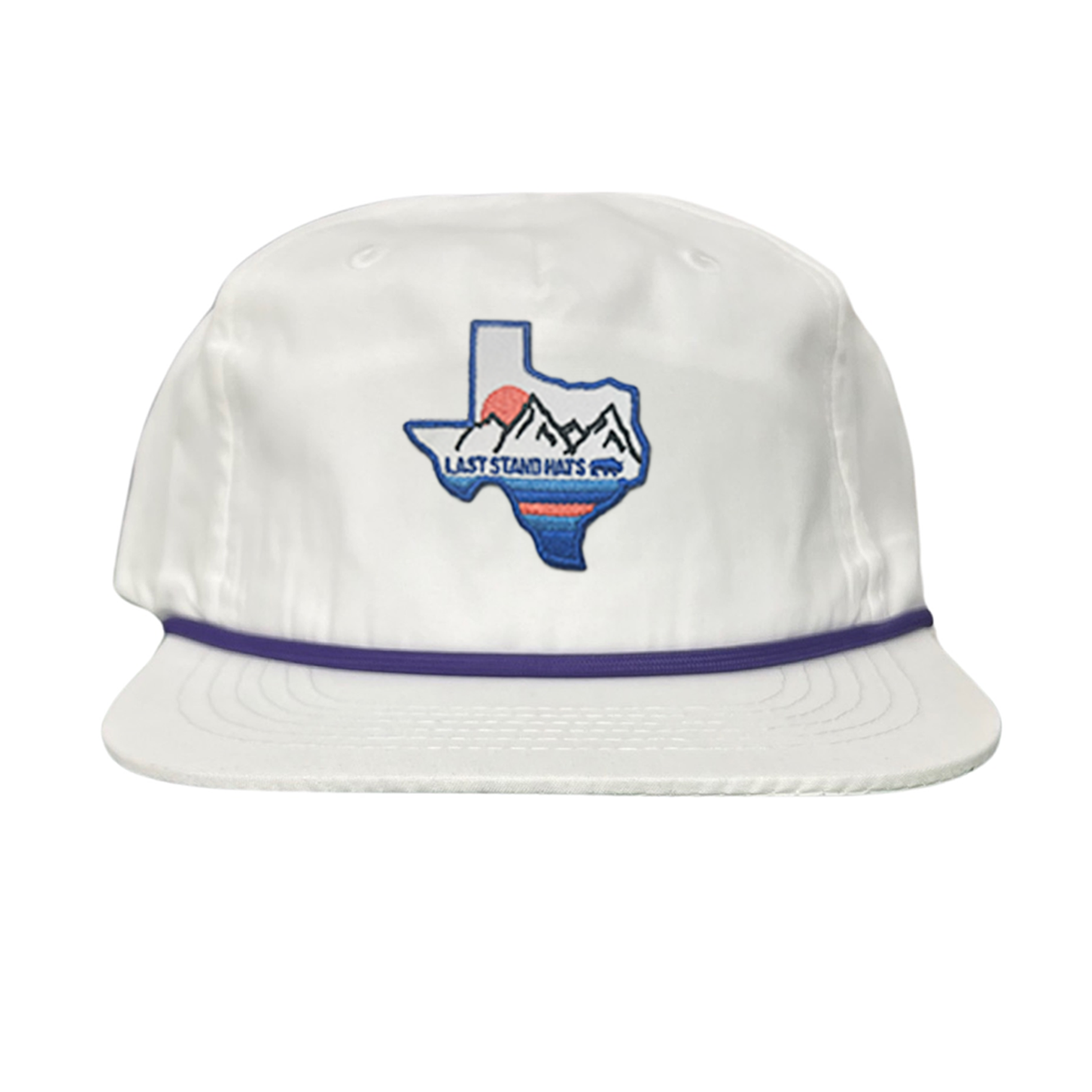 Texas Mountains Blue Graphic Hat - Classic Casual Cap
