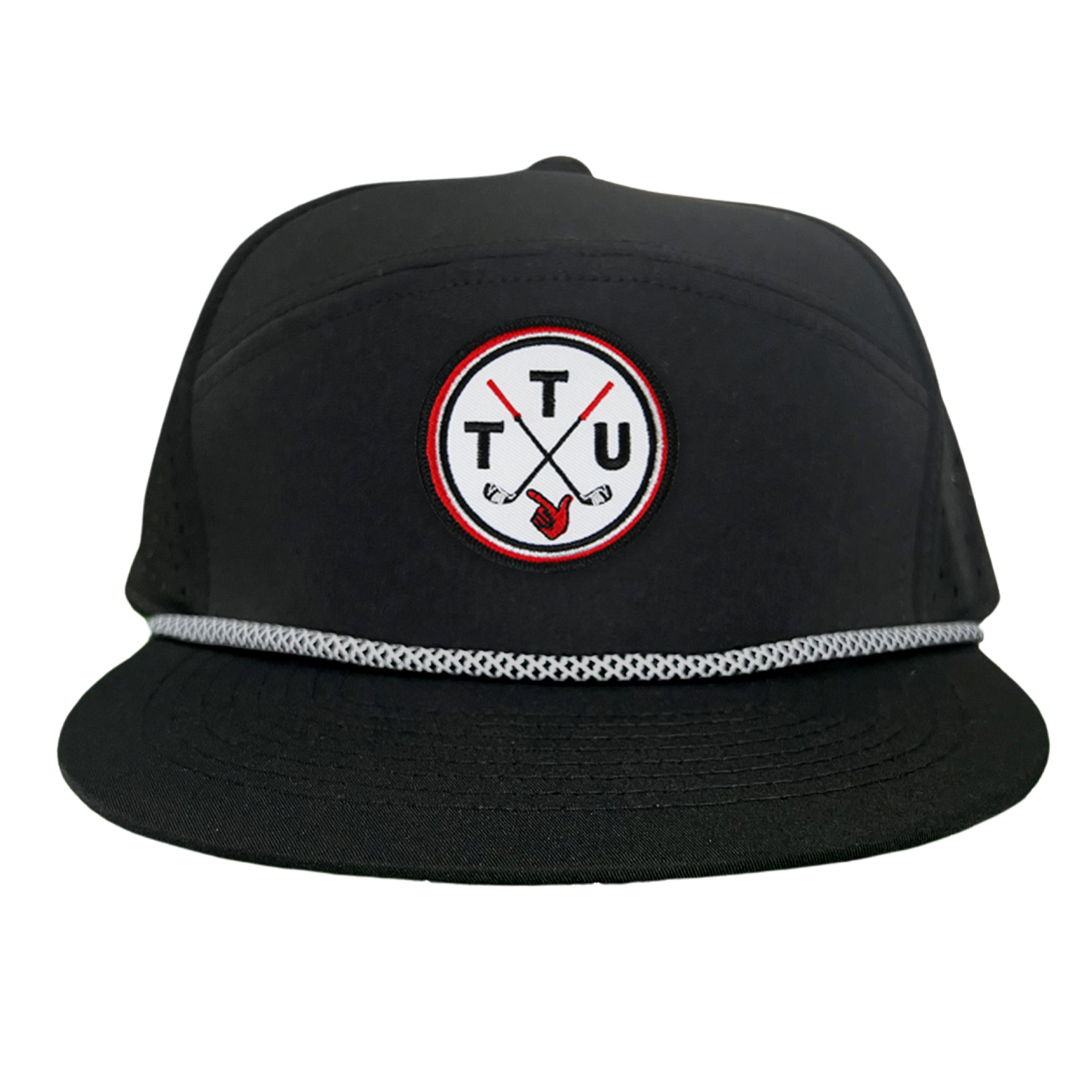 Texas Tech Golf Circle Patch Hat – Curved Bill Snapback