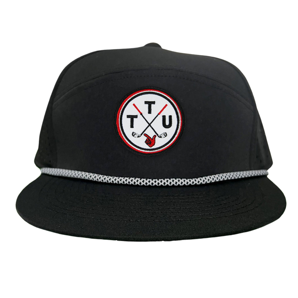 Texas Tech Golf Circle Patch Hat – Curved Bill Snapback