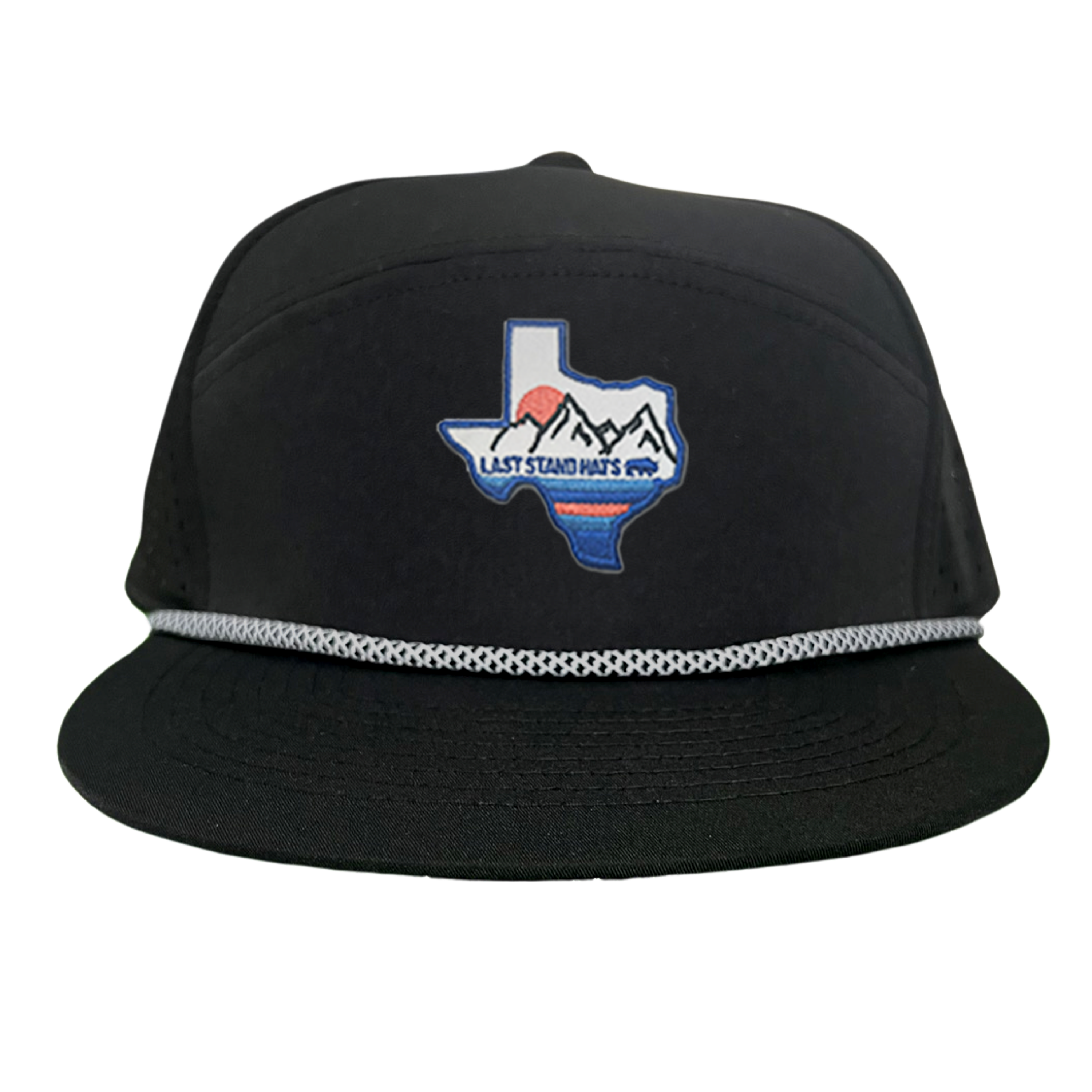 Texas Mountains Blue Graphic Hat - Classic Casual Cap