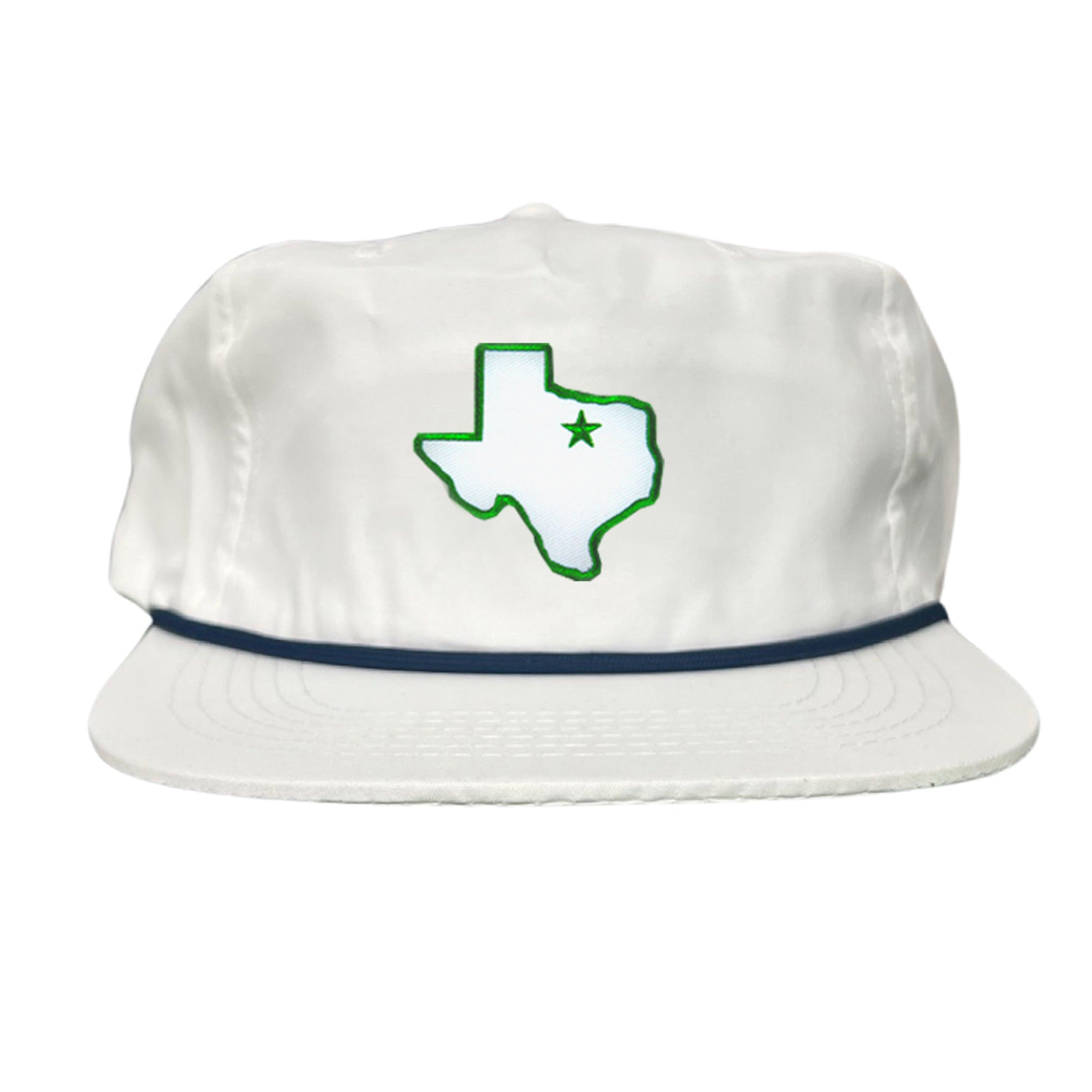 UNT State of Texas Star Baseball Hat Green Black Beige White