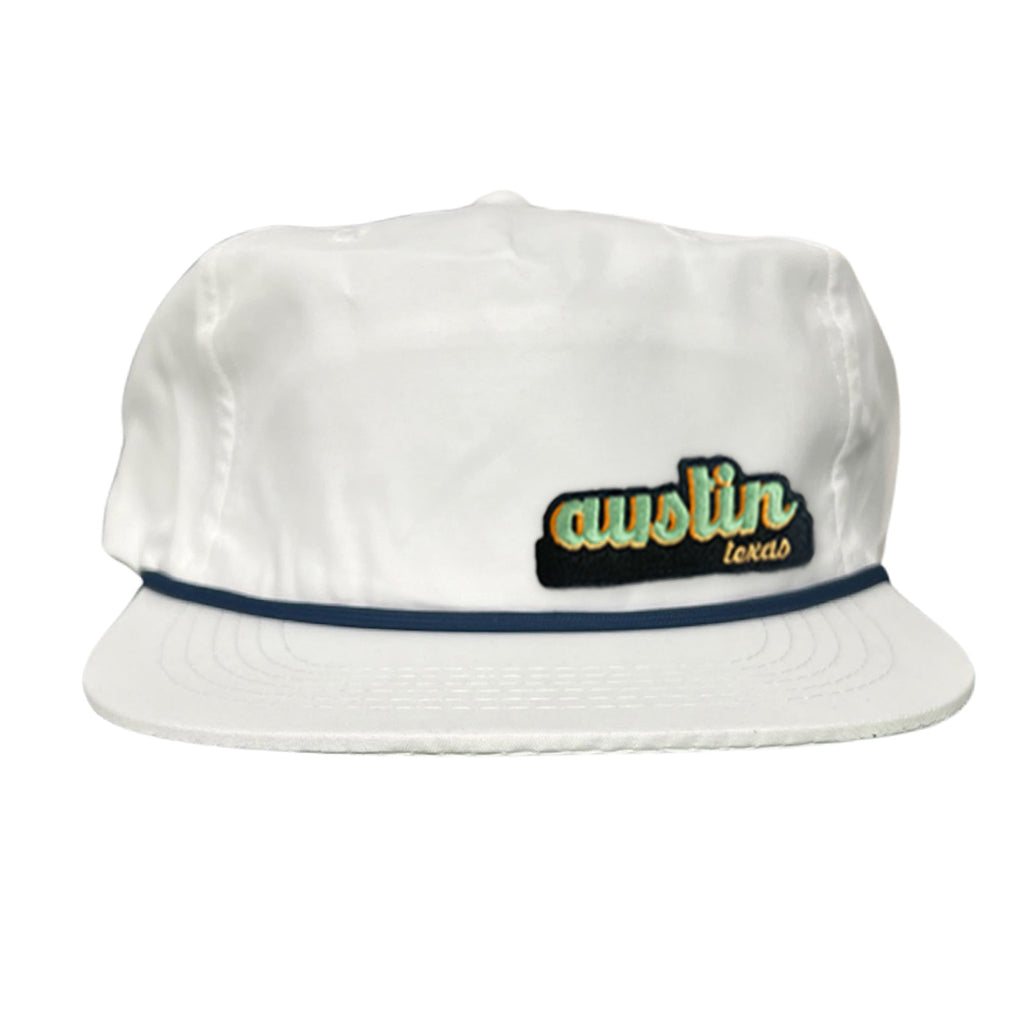 Last Stand Austin Texas Cut Out Patch Trucker Hat