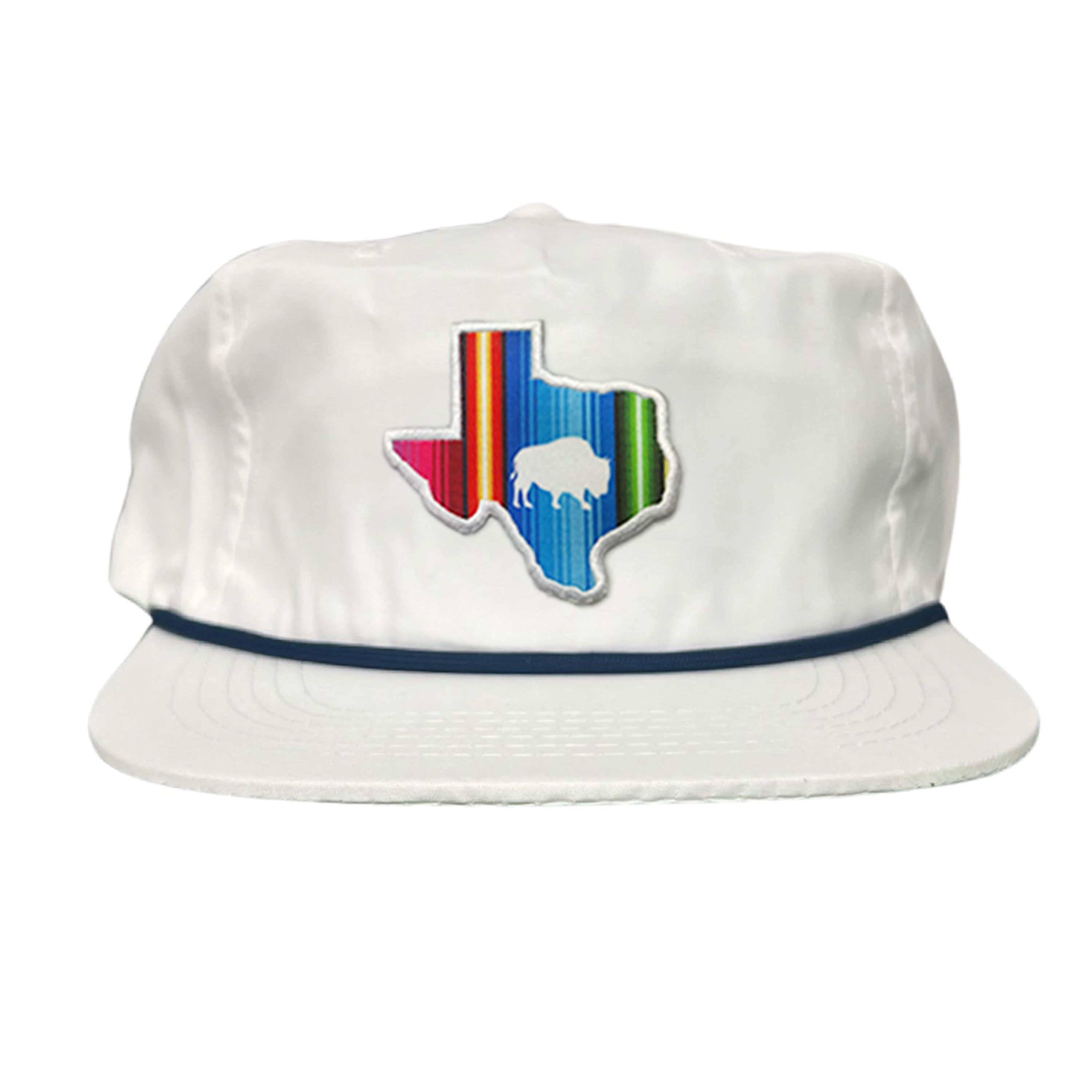 State of Texas Serape Baseball Cap with Adjustable Snapback Closure
