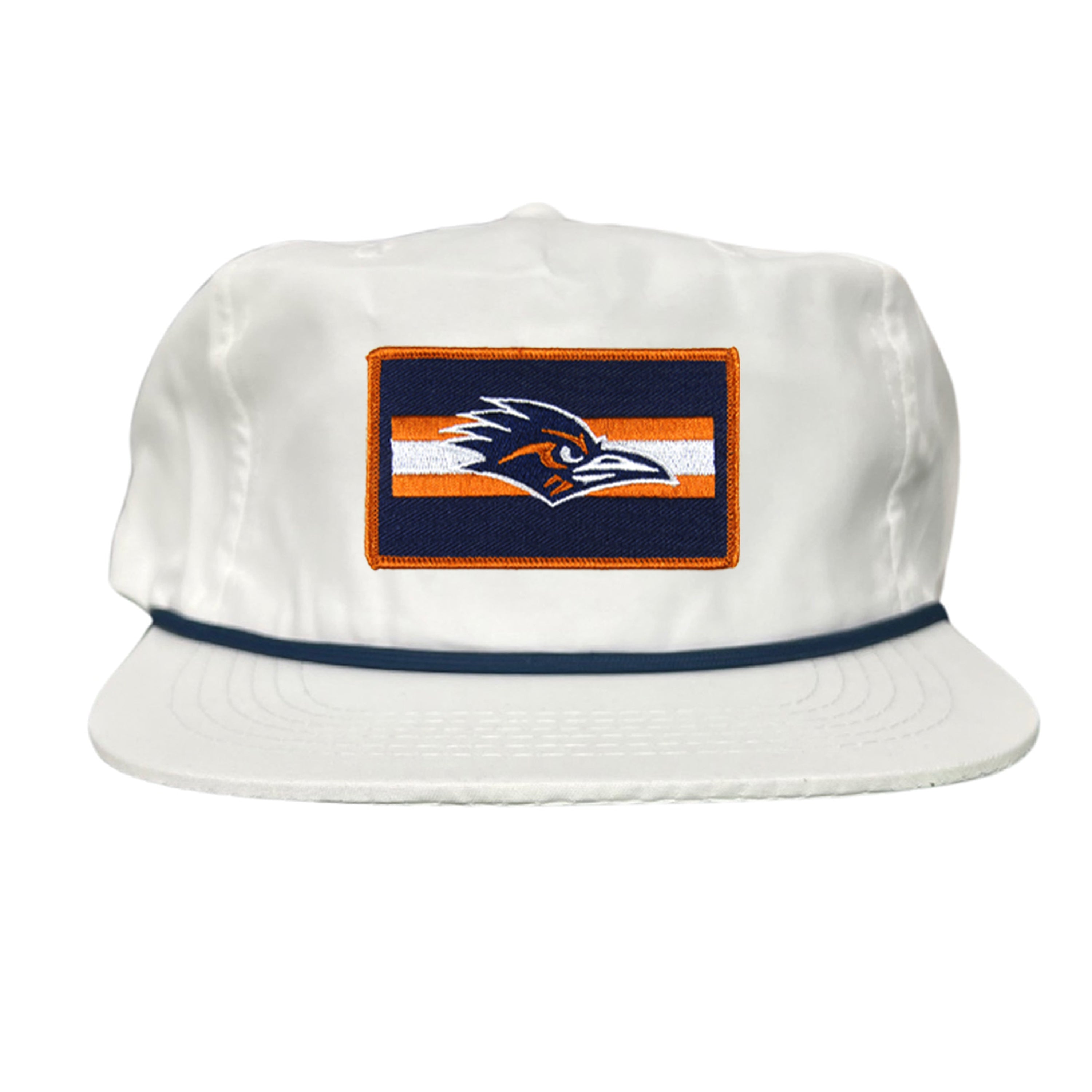 UTSA Roadrunner Rectangle Stripe Patch Hat - Blue and Orange