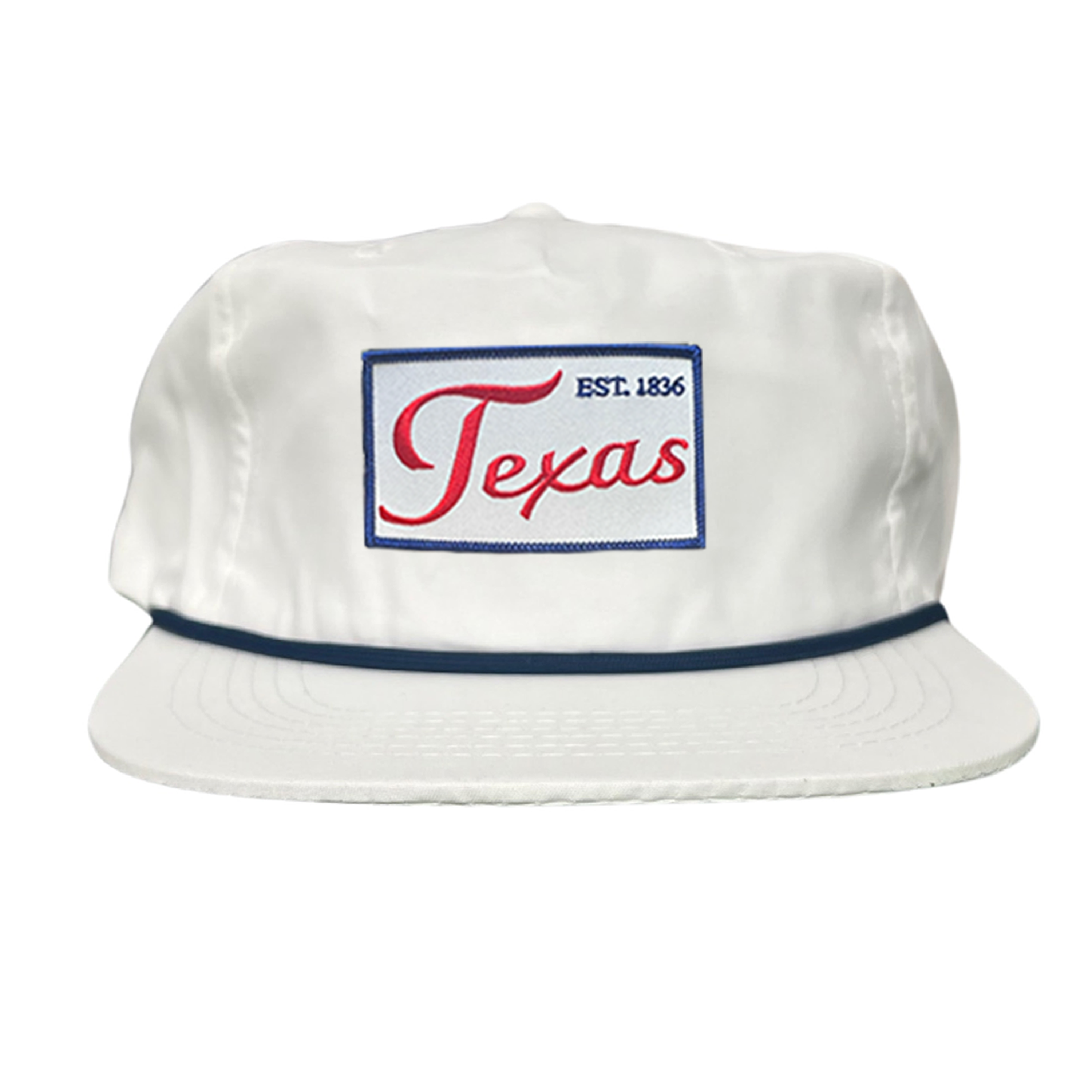 Texas EST 1836 Script Hat - Mesh Snapback, Dad or Rope Style