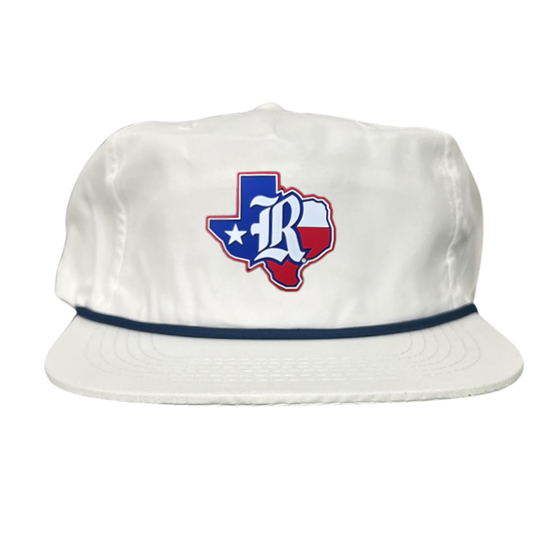 Rice University Old R Texas Flag Rubber Patch Hat