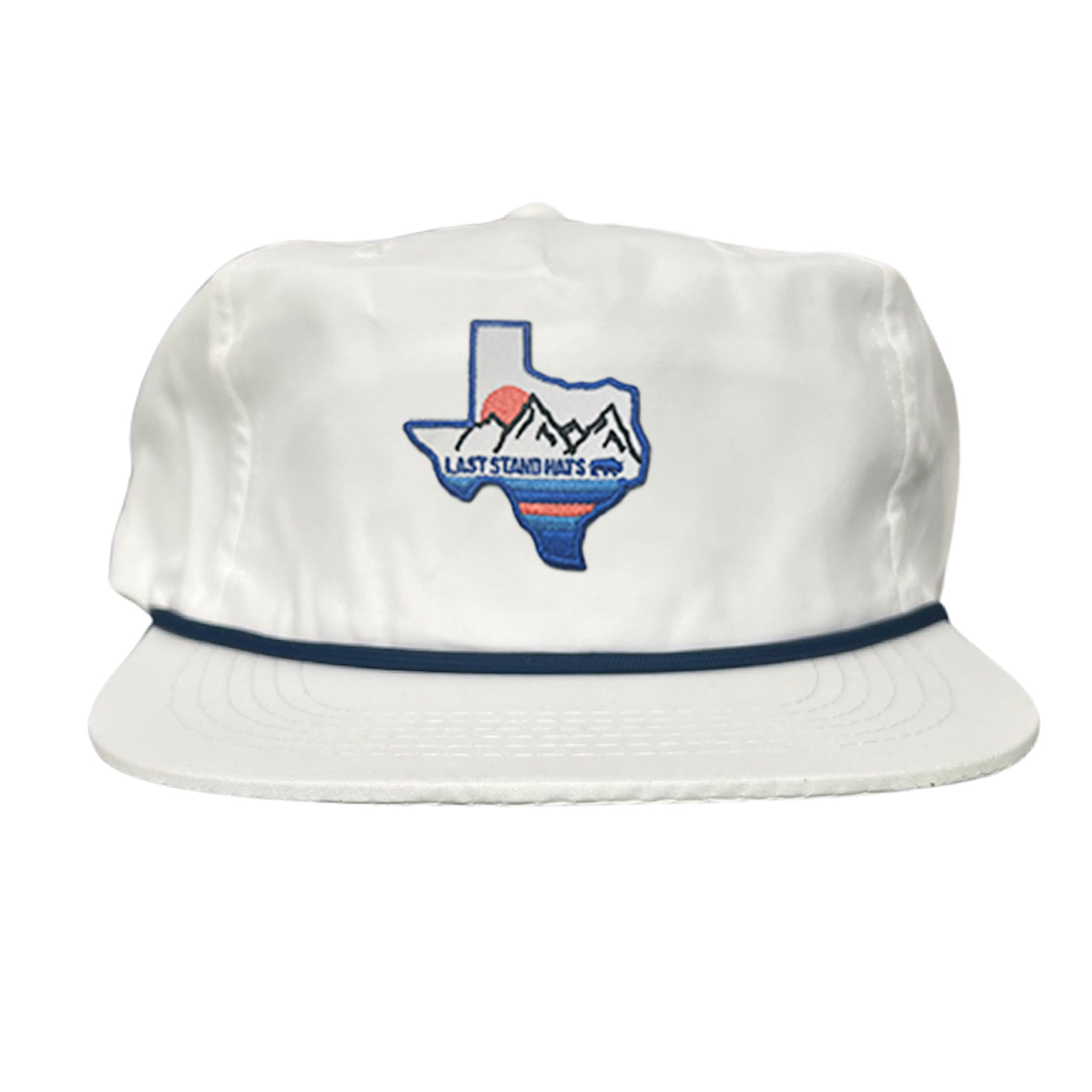 Texas Mountains Blue Graphic Hat - Classic Casual Cap