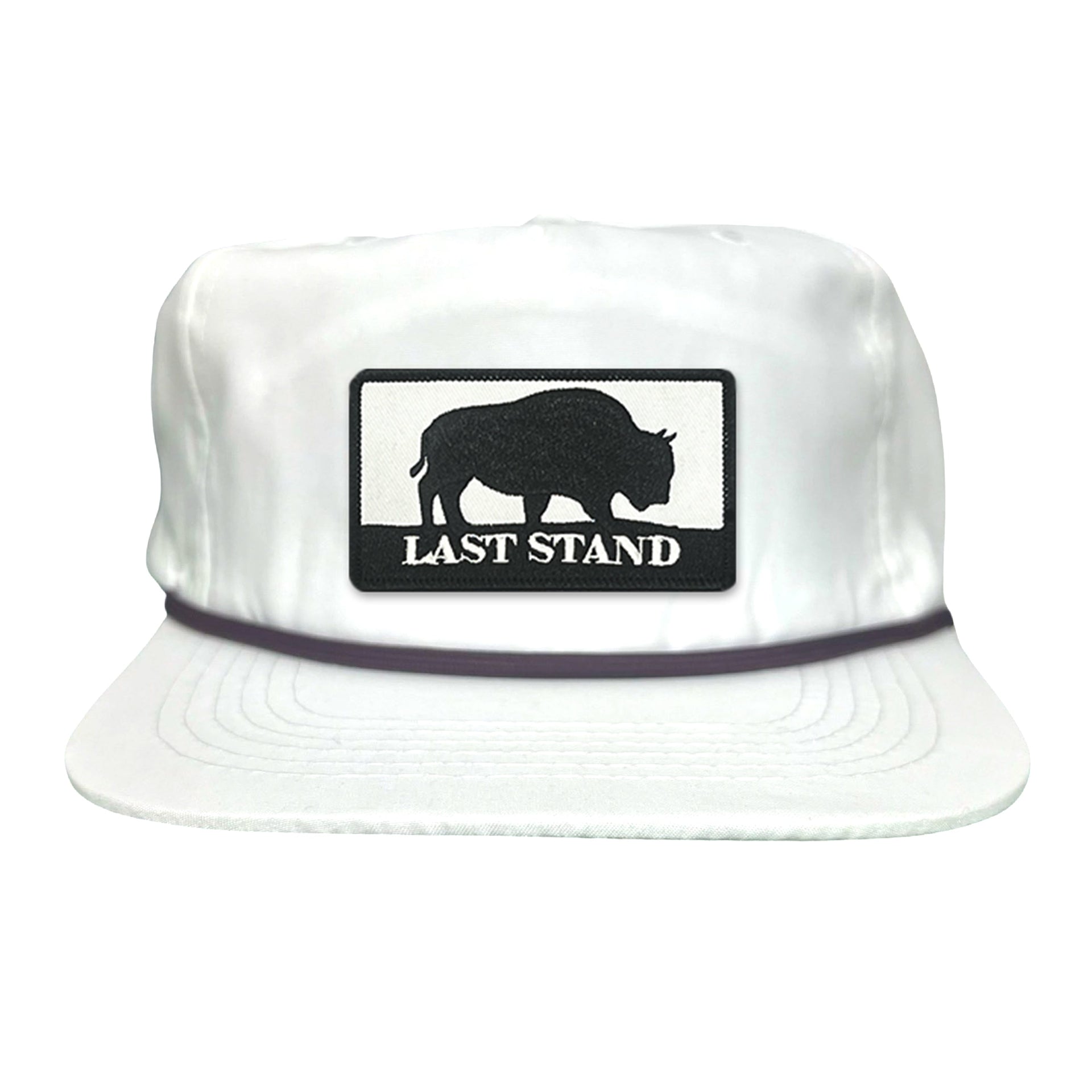 Bison Graphic Curved Bill Trucker Hat Mesh Snapback Cap