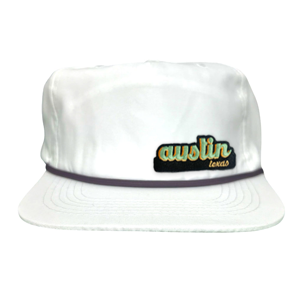Last Stand Austin Texas Cut Out Patch Trucker Hat