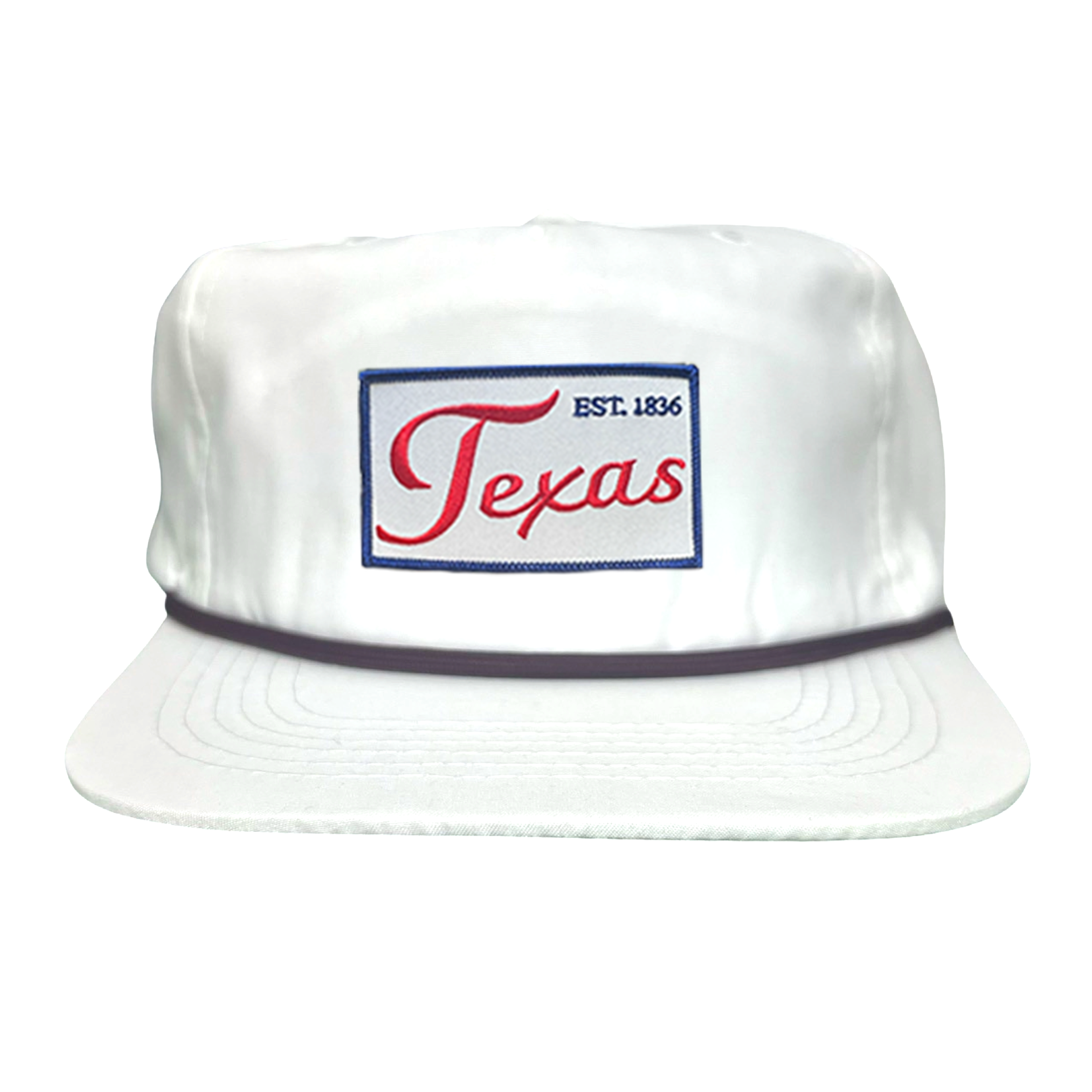 Texas EST 1836 Script Hat - Mesh Snapback, Dad or Rope Style