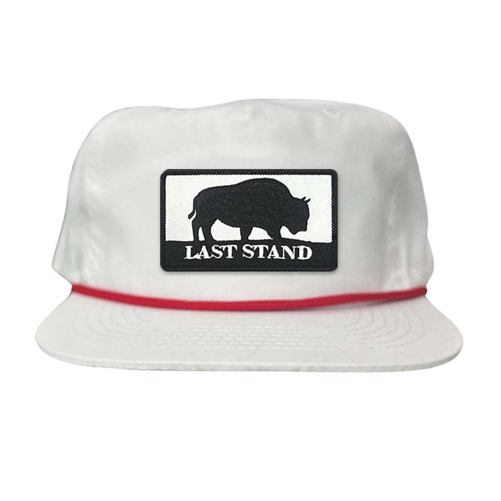 Bison Graphic Curved Bill Trucker Hat Mesh Snapback Cap