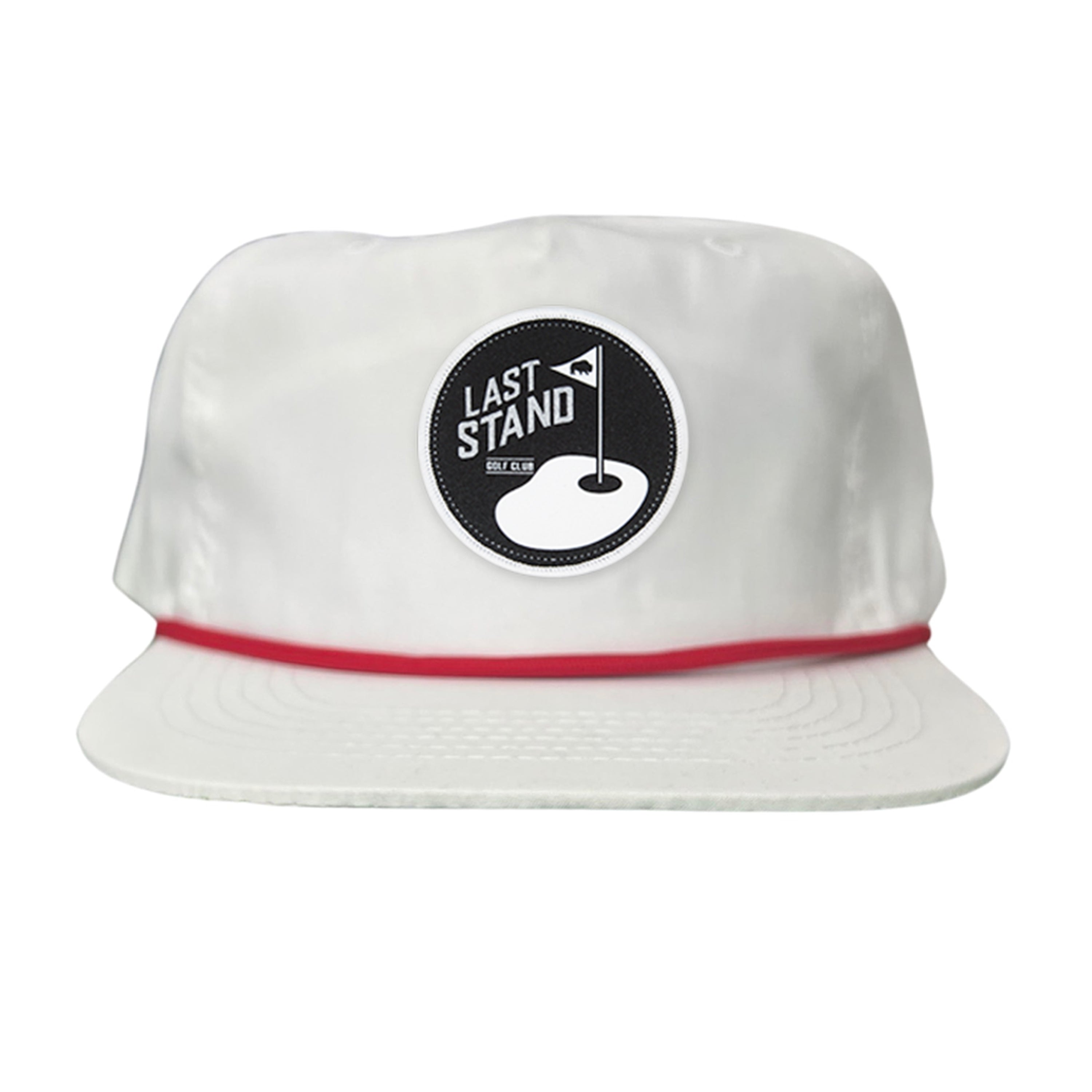Golf Club Snapback Hat with Breathable Mesh Back and Curved Bill