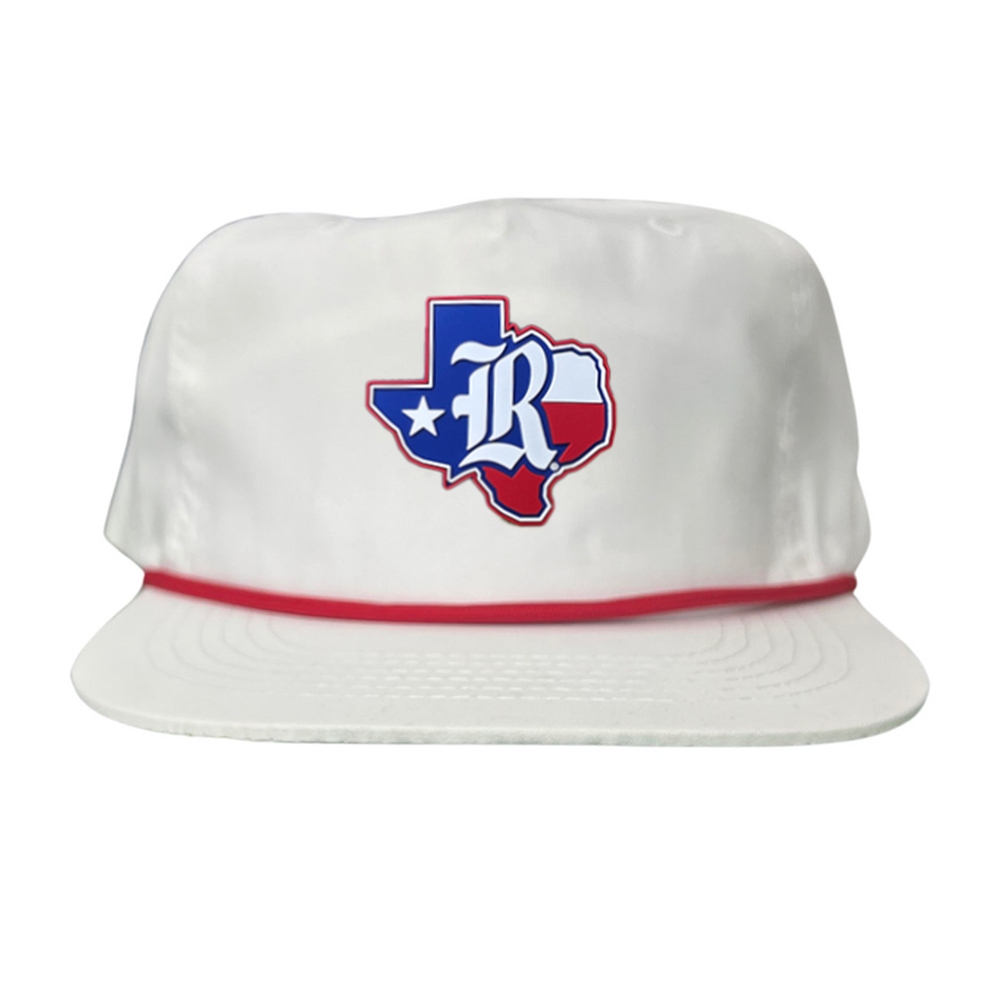 Rice University Old R Texas Flag Rubber Patch Hat