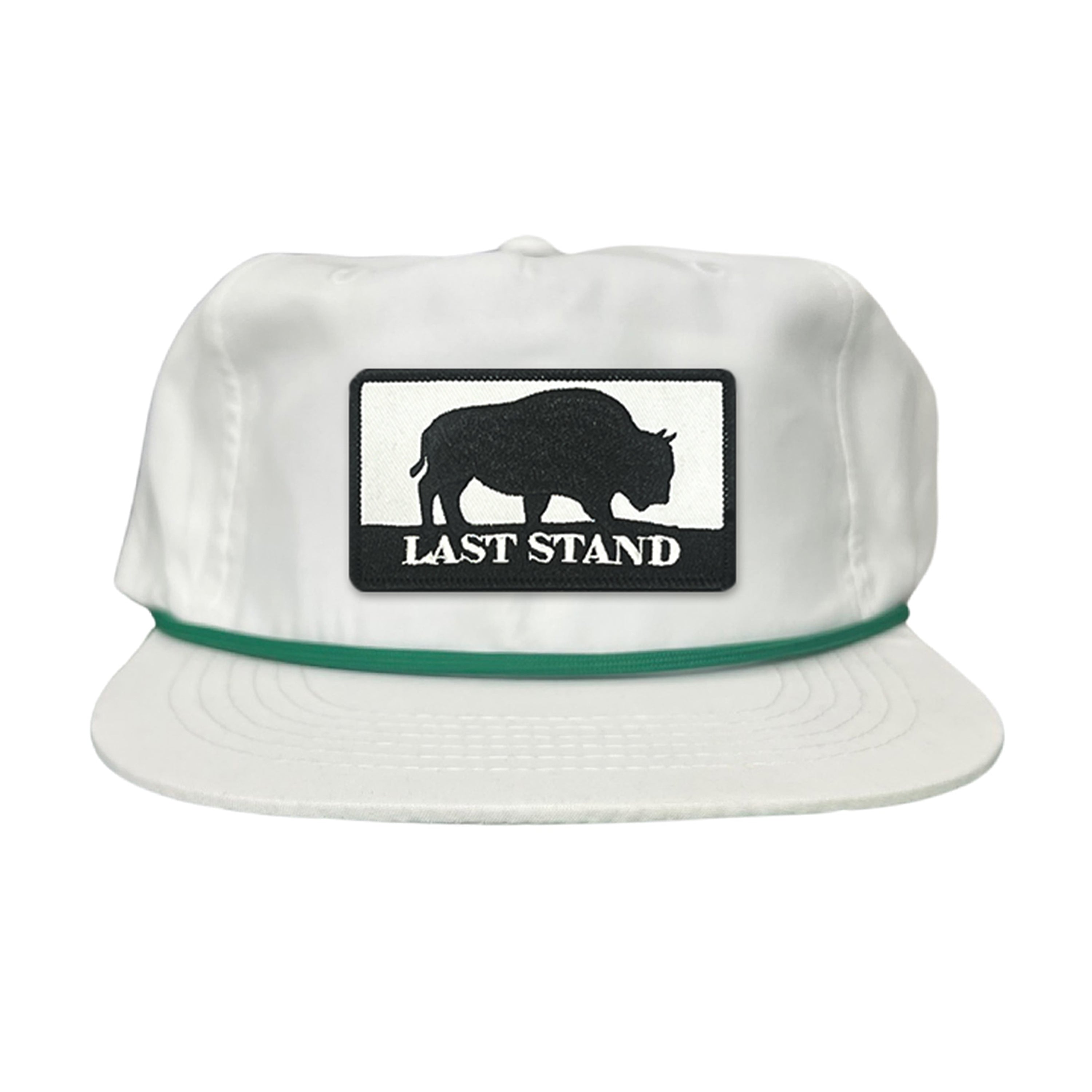 Bison Graphic Curved Bill Trucker Hat Mesh Snapback Cap
