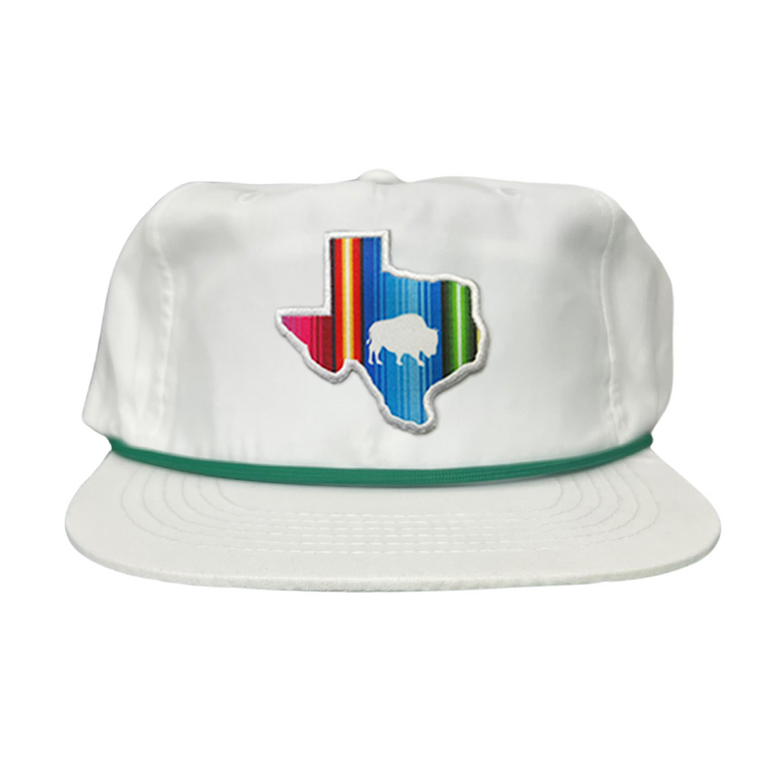 State of Texas Serape Baseball Cap with Adjustable Snapback Closure