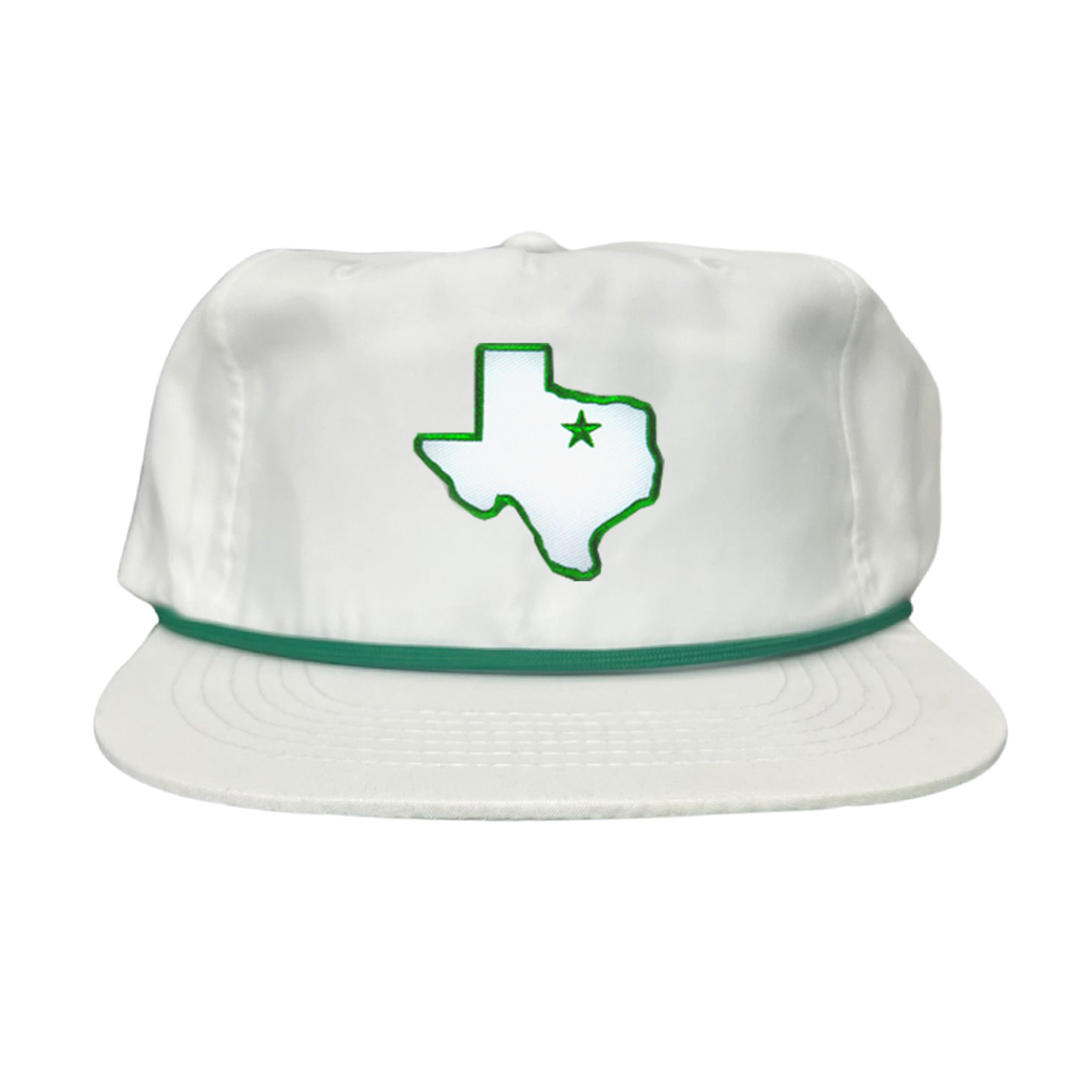 UNT State of Texas Star Baseball Hat Green Black Beige White