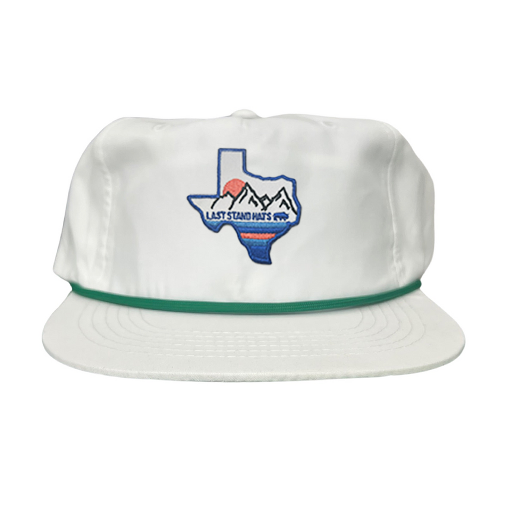 Texas Mountains Blue Graphic Hat - Classic Casual Cap