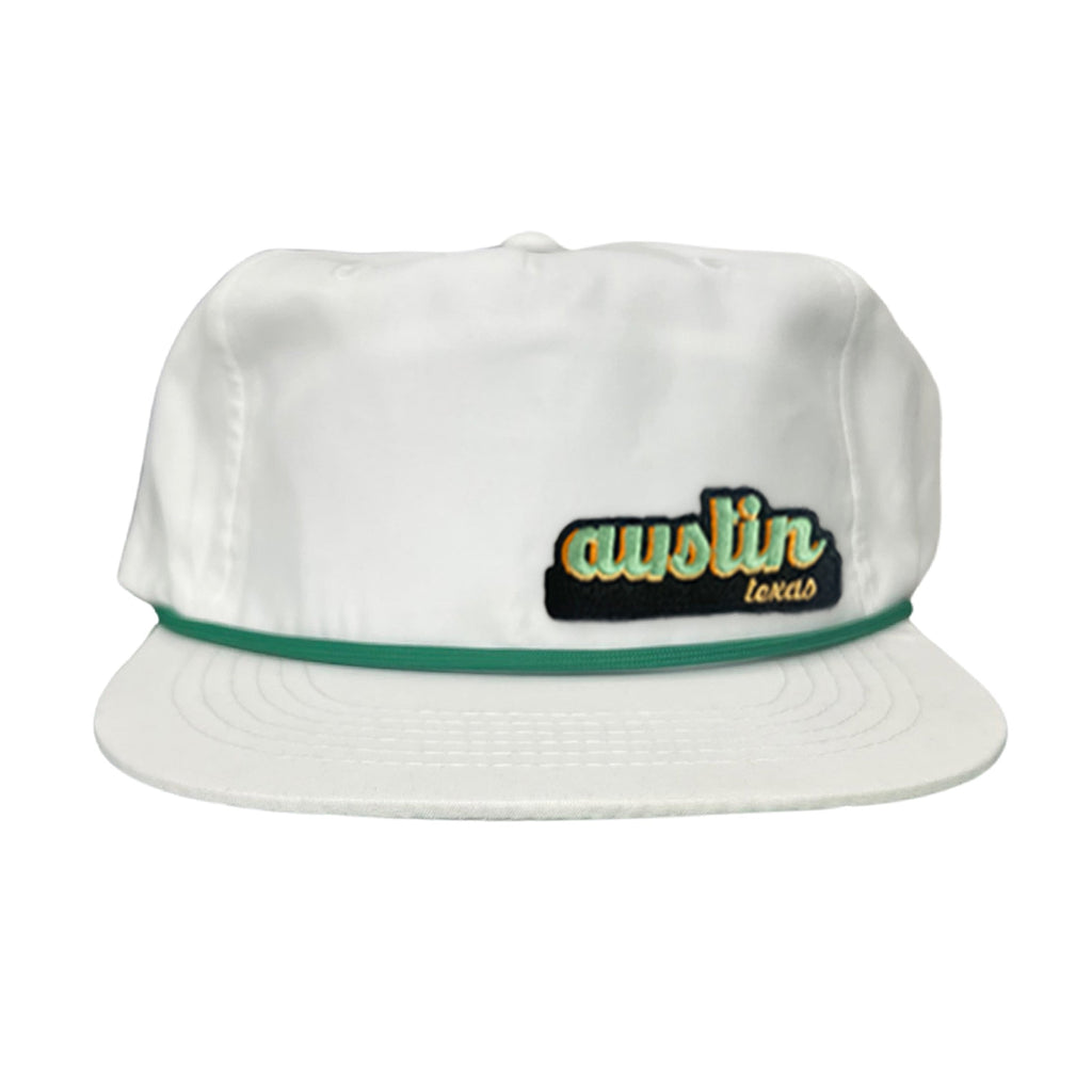 Last Stand Austin Texas Cut Out Patch Trucker Hat