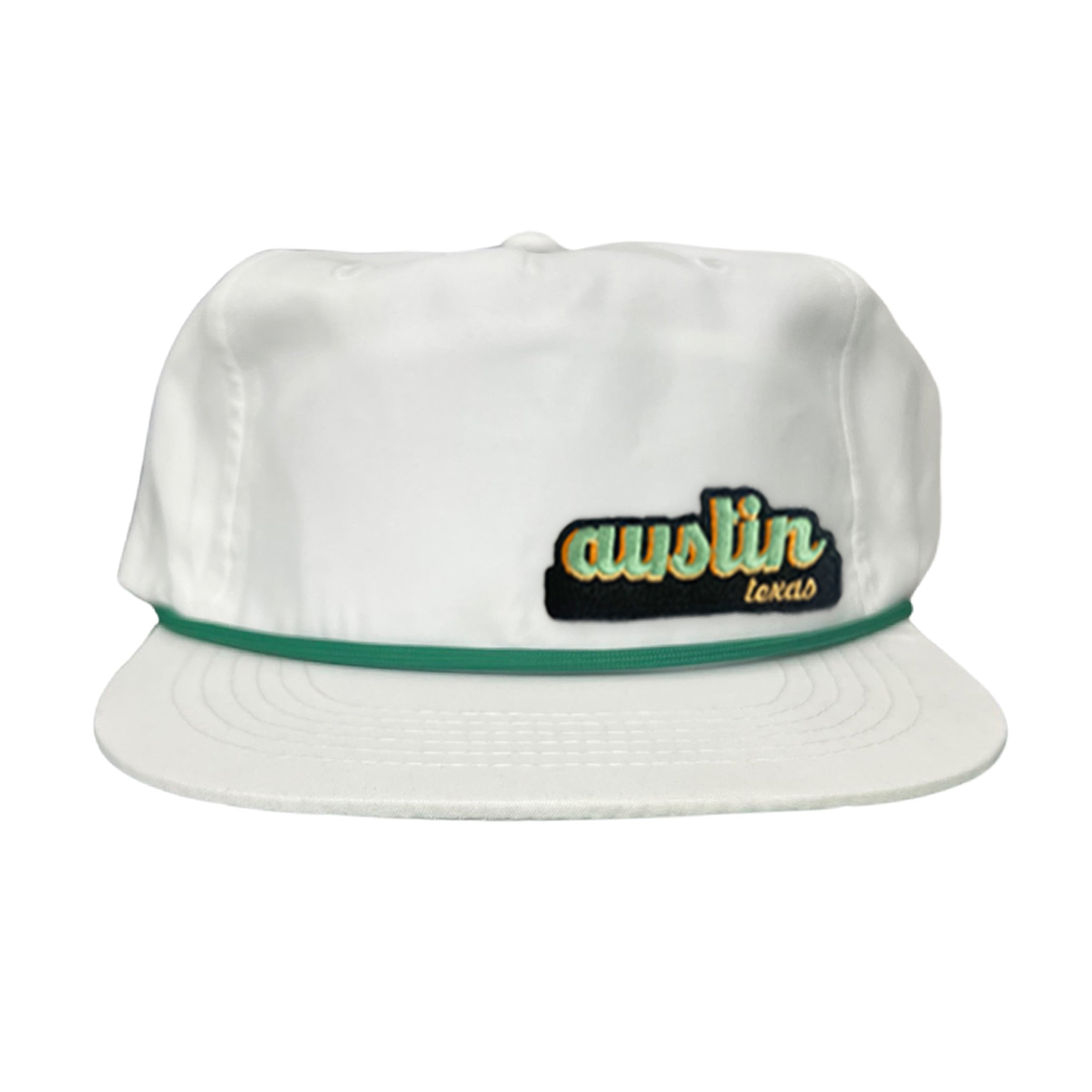 Last Stand Austin Texas Cut Out Patch Trucker Hat