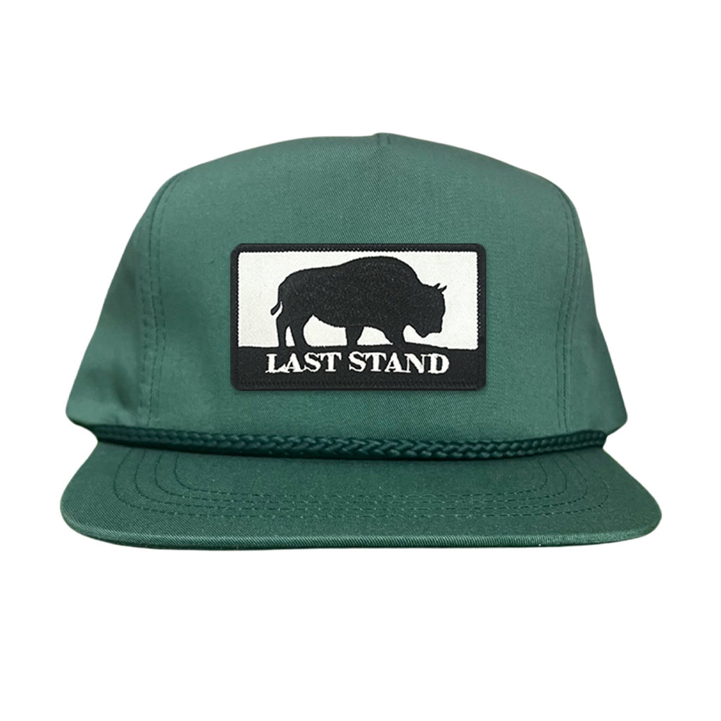 Bison Graphic Curved Bill Trucker Hat Mesh Snapback Cap