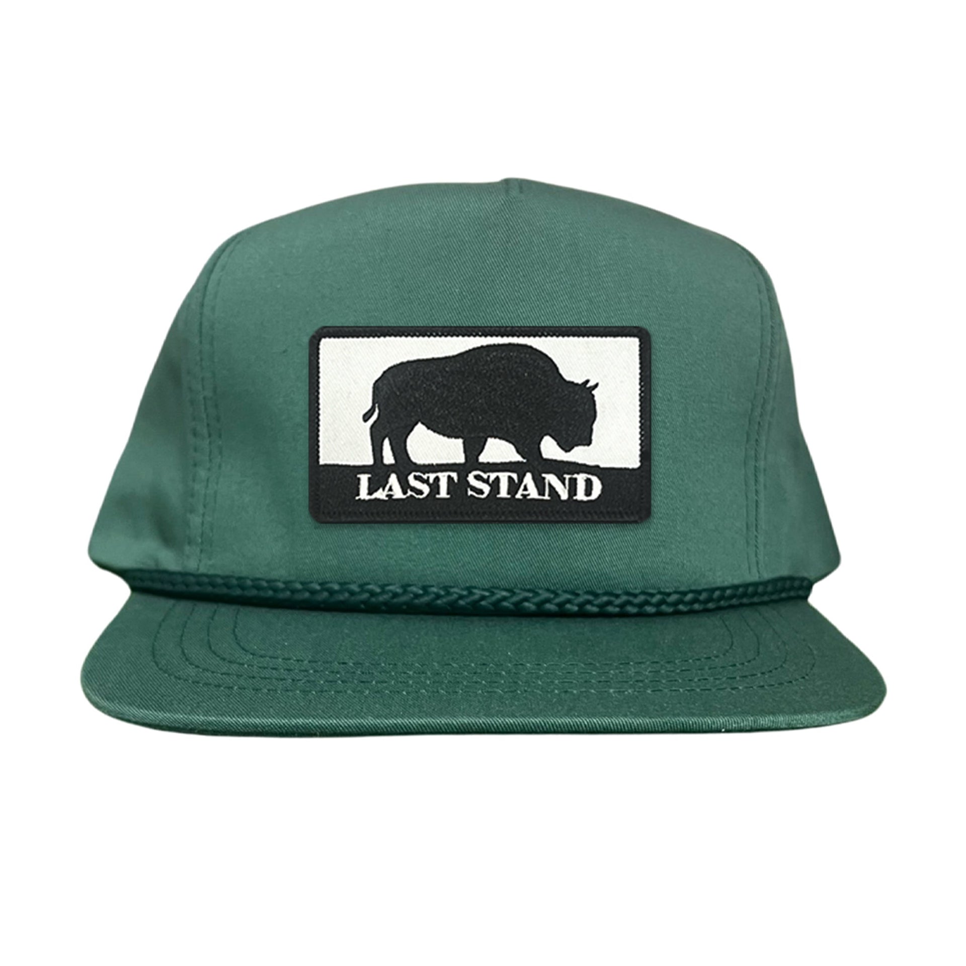 Bison Graphic Curved Bill Trucker Hat Mesh Snapback Cap