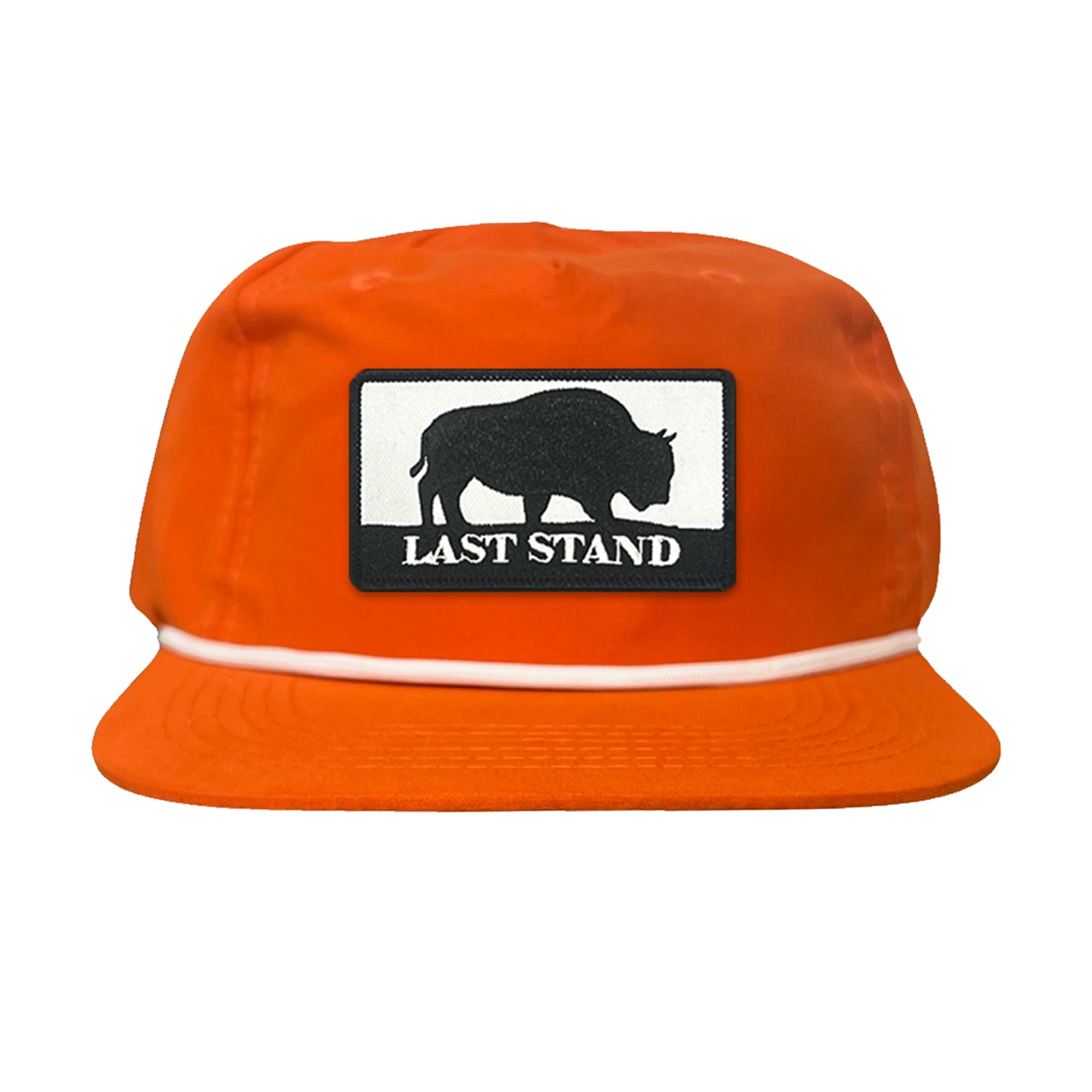 Bison Graphic Curved Bill Trucker Hat Mesh Snapback Cap