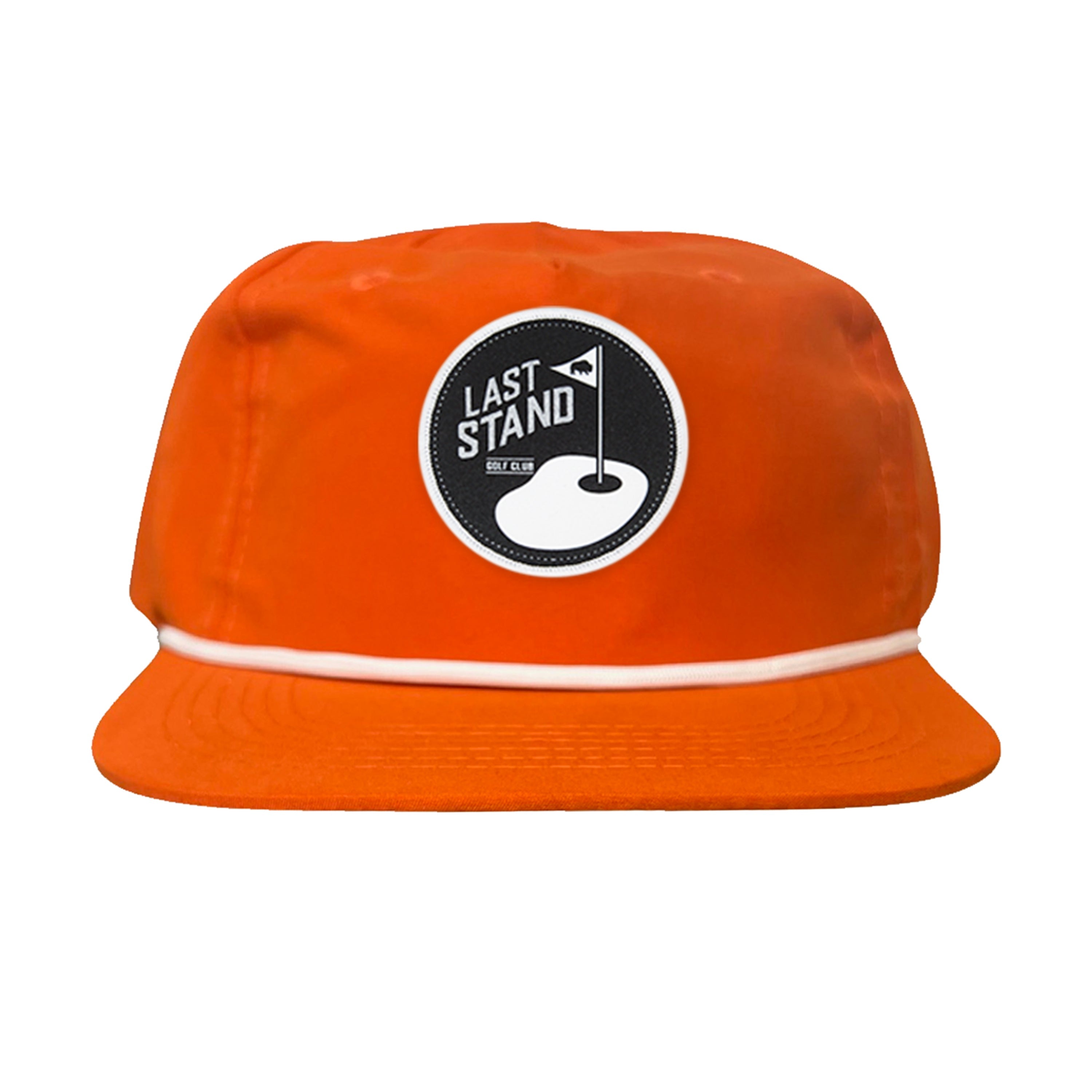 Golf Club Snapback Hat with Breathable Mesh Back and Curved Bill